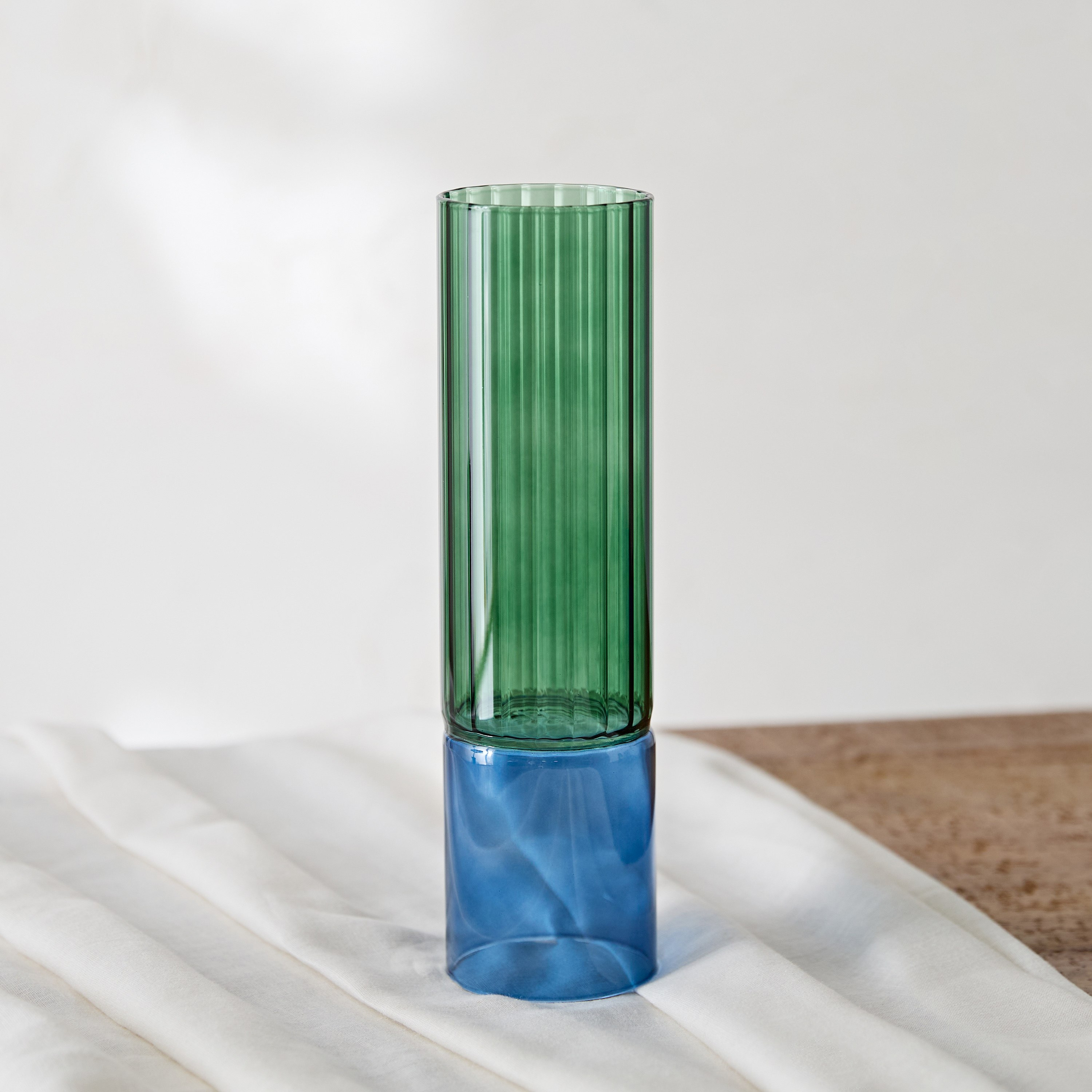 Reva Glass Vase - 8x8x30 cm-hbxhomeware-hbxdecorandfurnishings-image-2