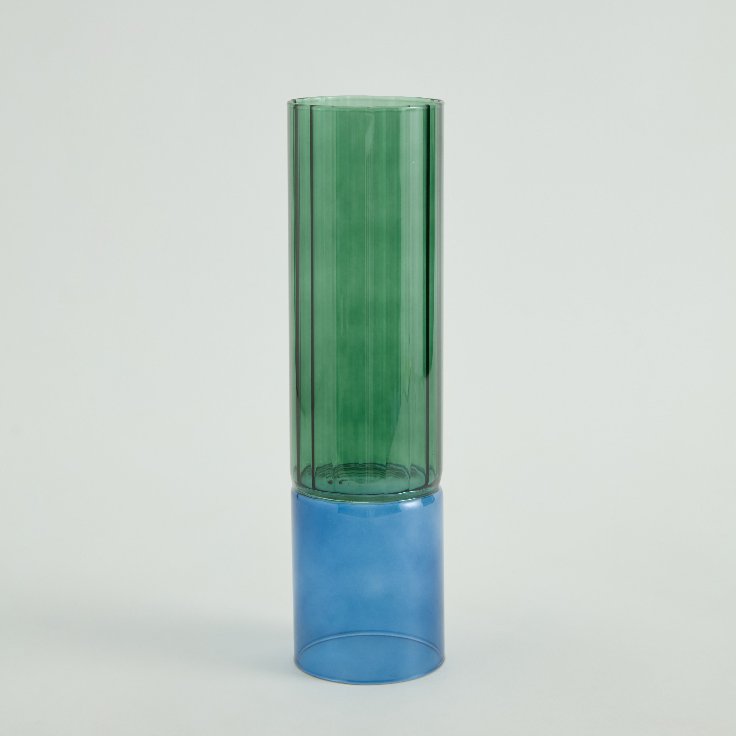 Reva Glass Vase - 8x8x30 cm-hbxhomeware-hbxdecorandfurnishings-image-5