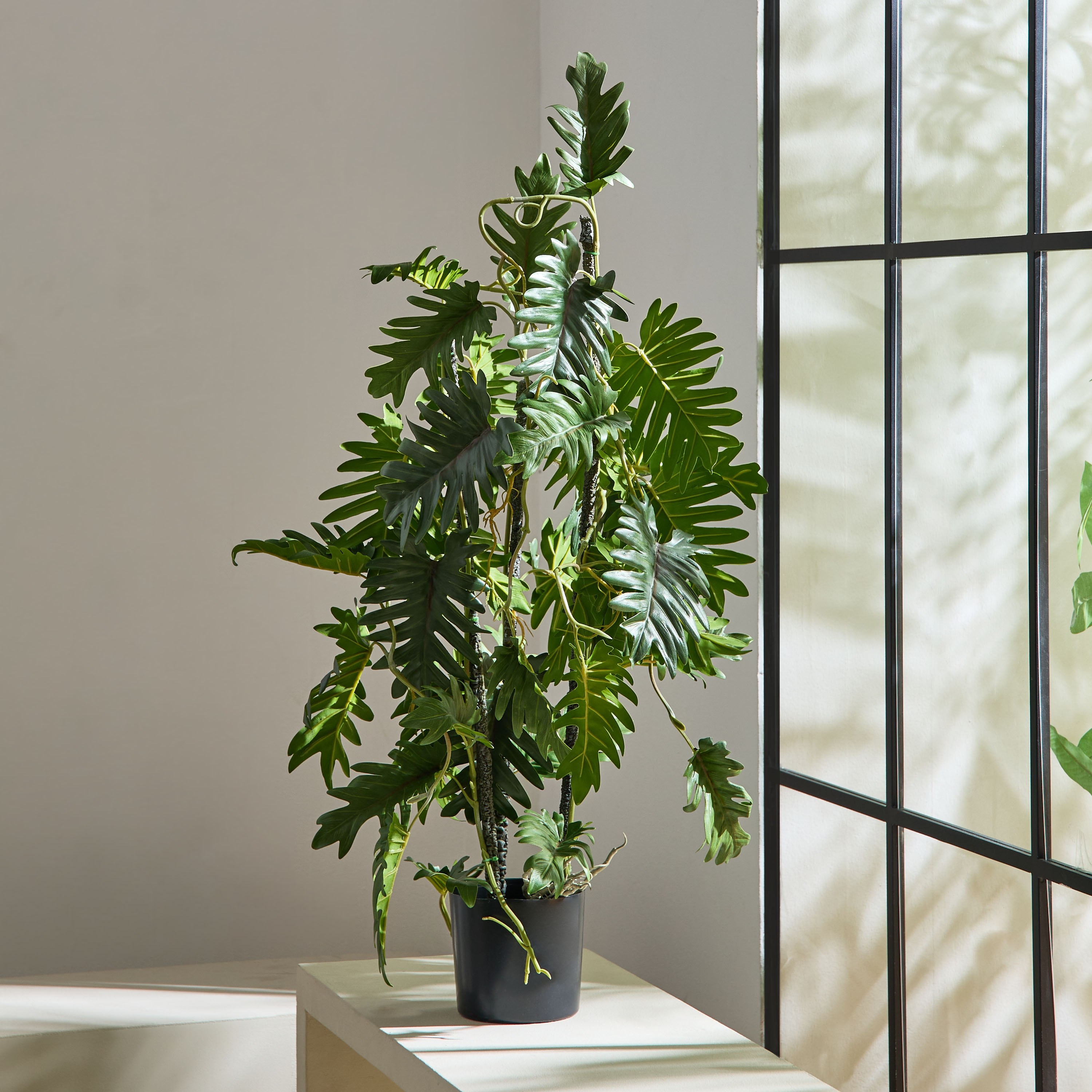 Liara Tropical Leaves Potted Plant in a Pot - 80 cm-hbxhomeware-hbxdecorandfurnishings-image-1
