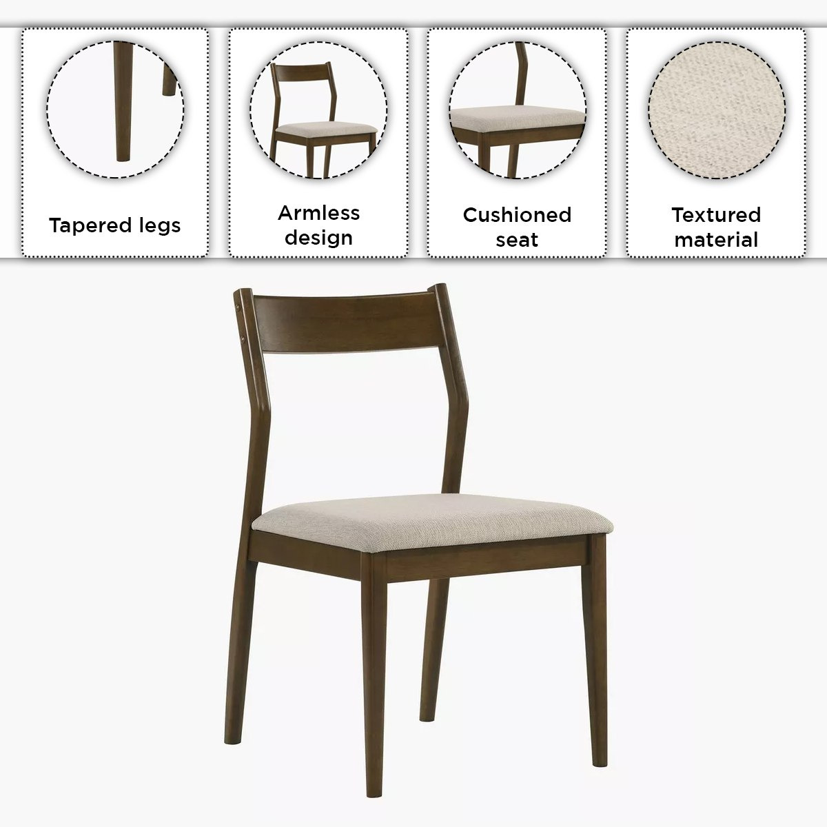 Ana 6-Seater Dining Table Set-hbxfurniture-diningtablesandsets-diningsets-sixseater-image-6