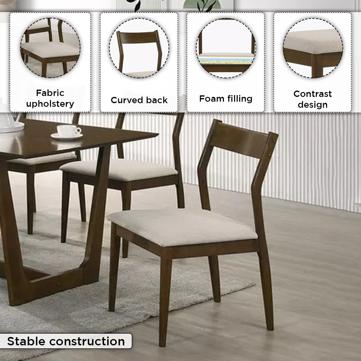 طقم طاولة سفرة 6 مقاعد من ألفا-hbxfurniture-diningtablesandsets-diningsets-sixseater-image-5