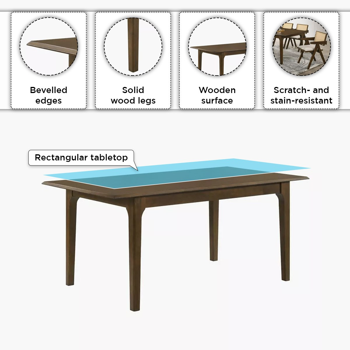 طقم طاولة سفرة 6 مقاعد من كاميلا-hbxfurniture-diningtablesandsets-diningsets-sixseater-image-7