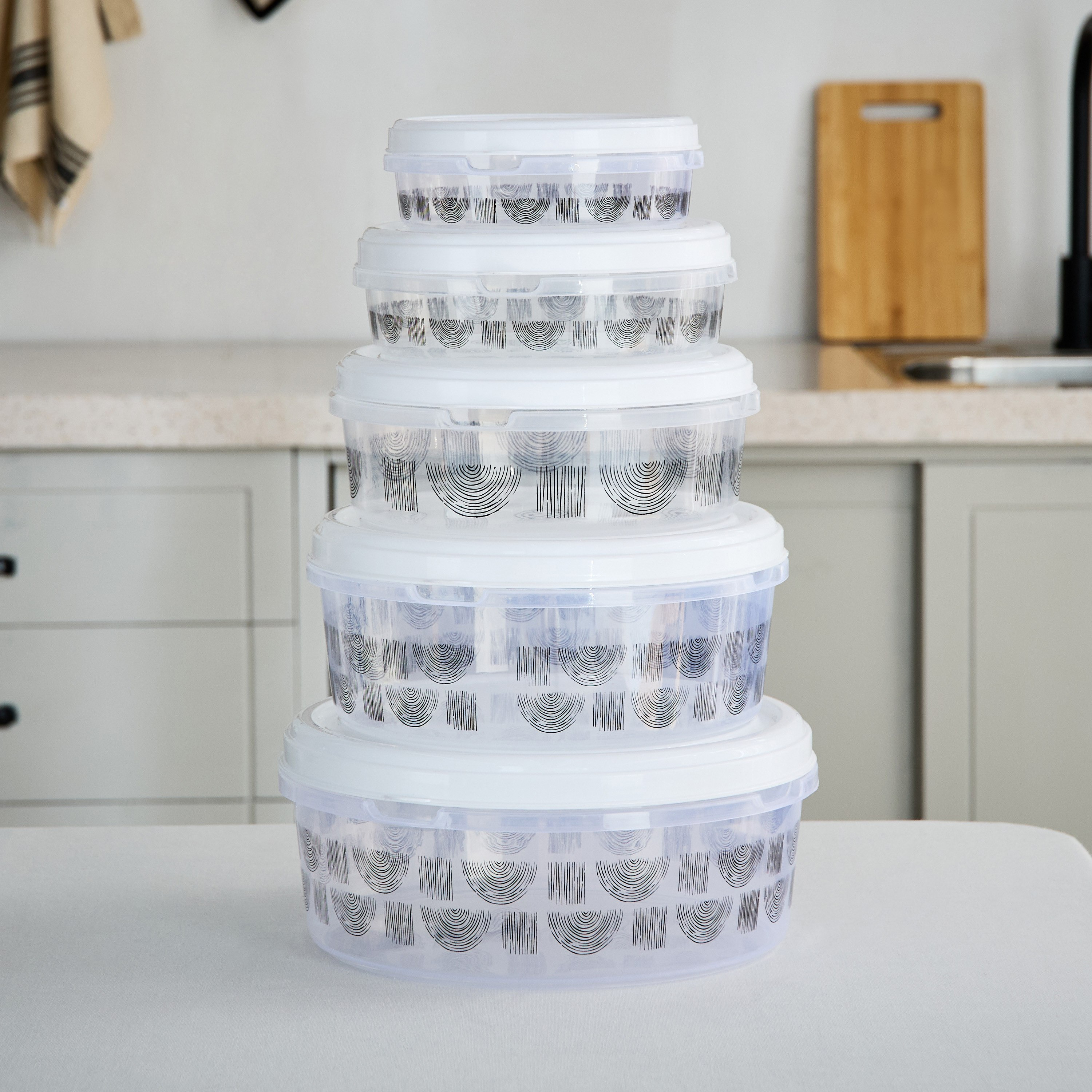 Spectra 5-Piece Sapphire Printed Container Set-hbxhomeware-hbxkitchen-image-2