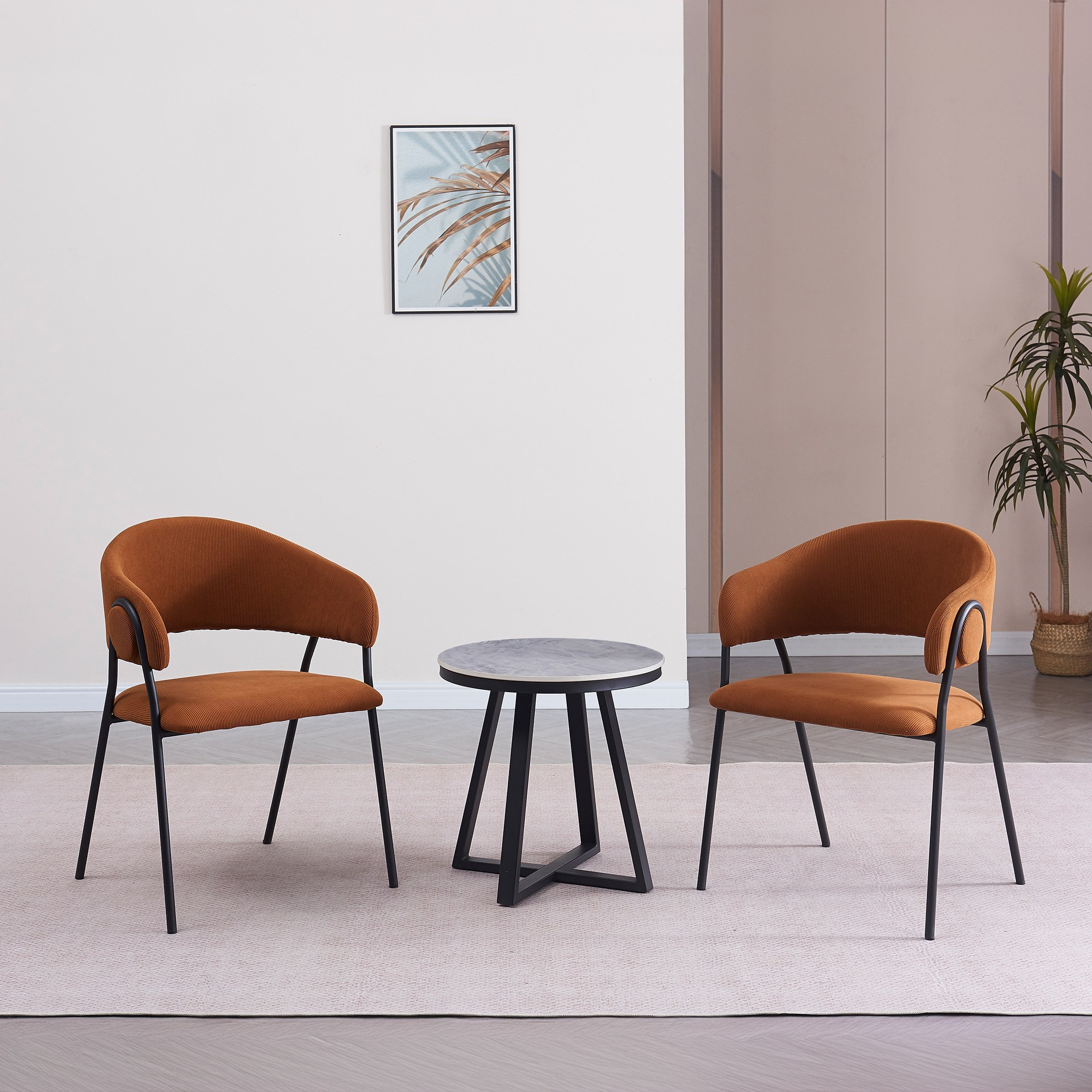 Marty 2-Seater Tea Table Set-hbxfurniture-diningtablesandsets-diningsets-twoseater-image-1