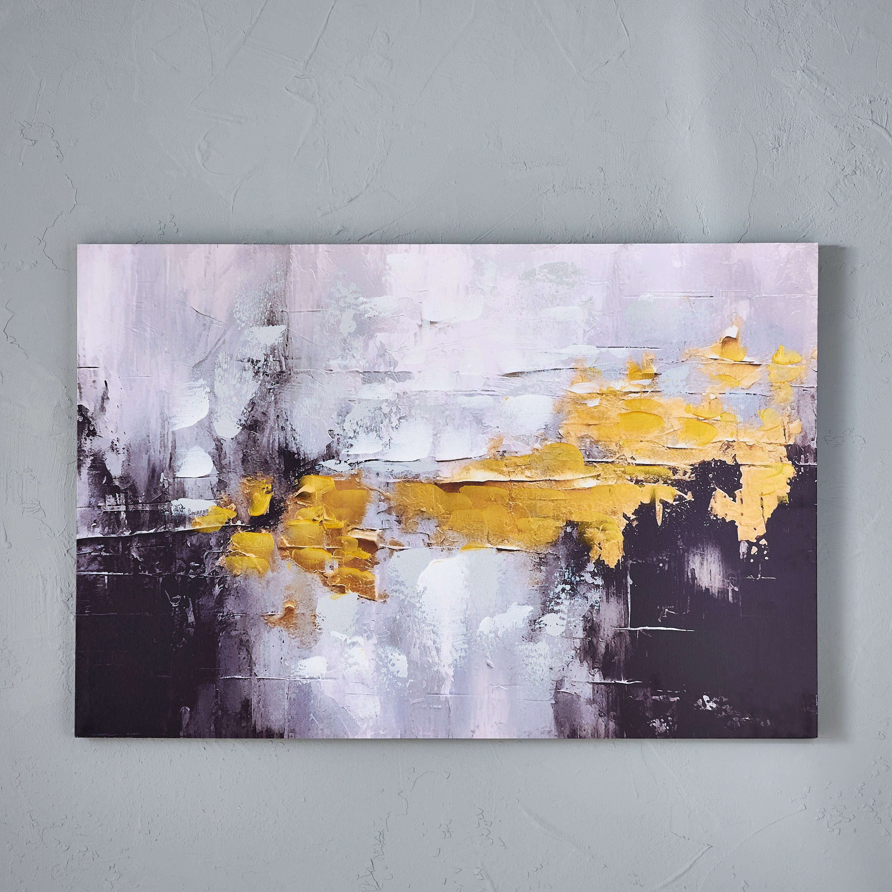 لوحة تجريدية مع 40% رسم يدوي من والمر - 90x2.5x60 سم-hbxhomeware-hbxdecorandfurnishings-image-2