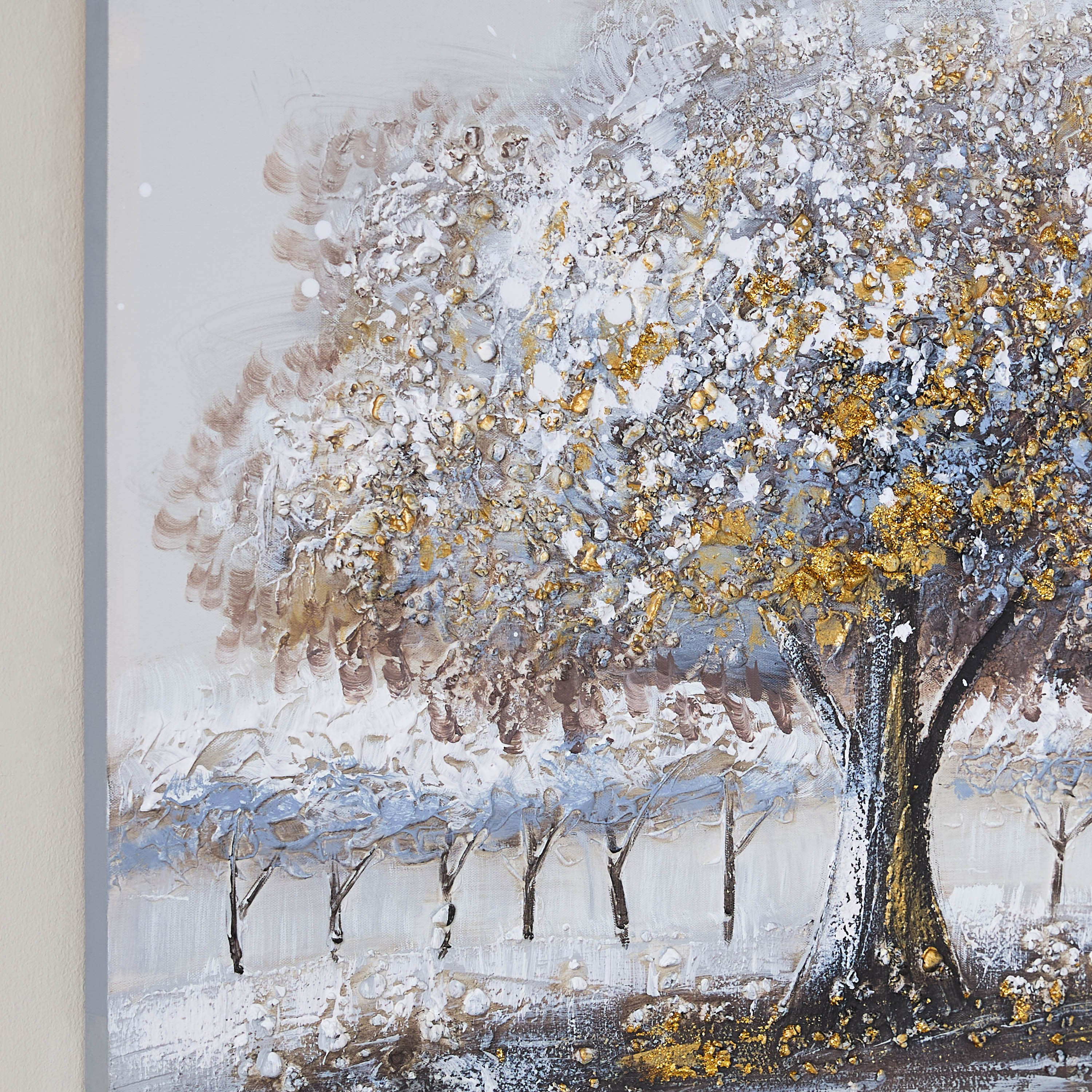 لوحة كانفاس خشبية مرسومة يدويًا مع أحجار من والمر - 90x3x60 سم-hbxhomeware-hbxdecorandfurnishings-image-3