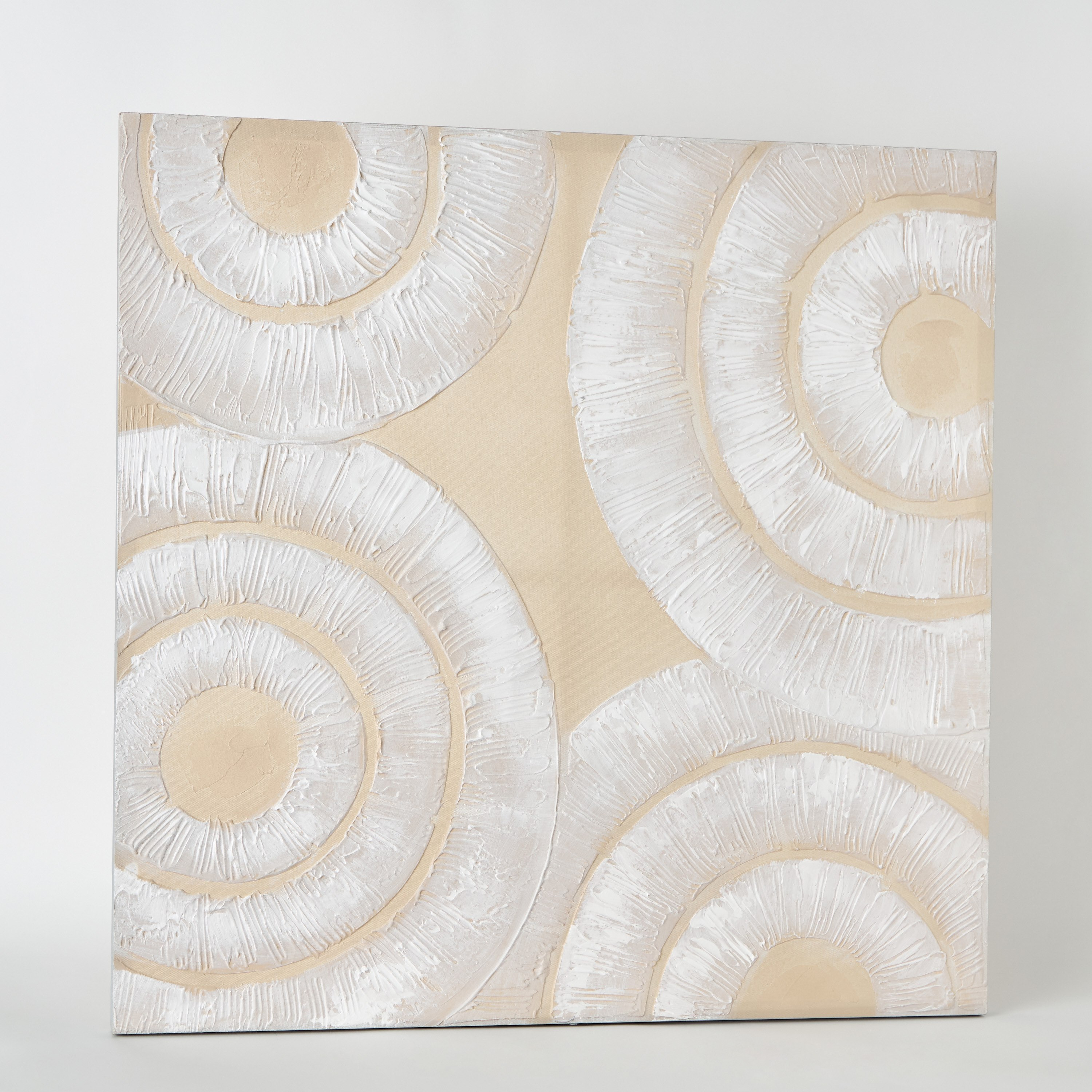 لوحة تجريدية كانفاس خشبية مرسومة يدويًا من والمر - 80x3x80 سم-hbxhomeware-hbxdecorandfurnishings-image-5
