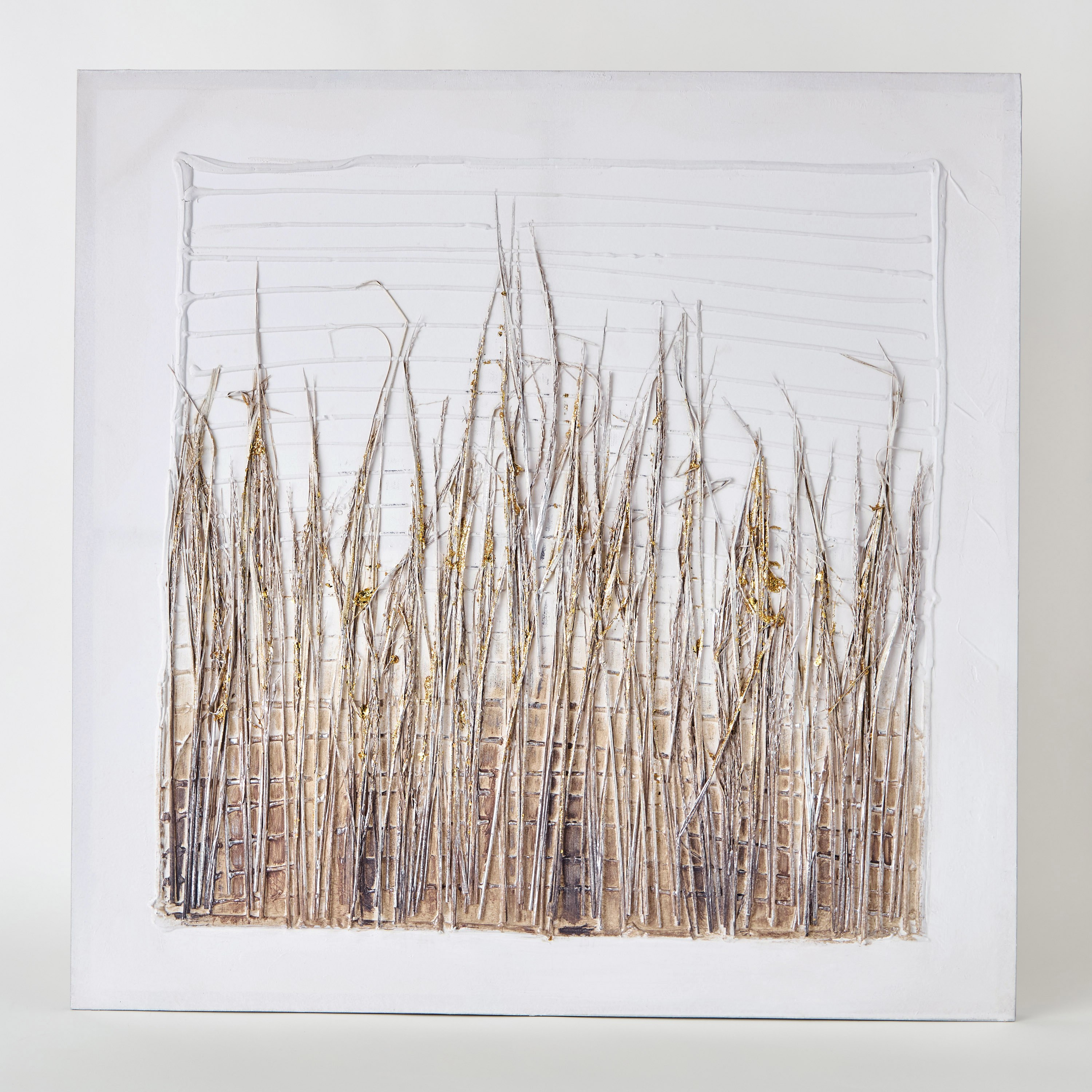 لوحة مرسومة يدويًا مع أعواد من وولمر - 80x3x80 سم-hbxhomeware-hbxdecorandfurnishings-image-5