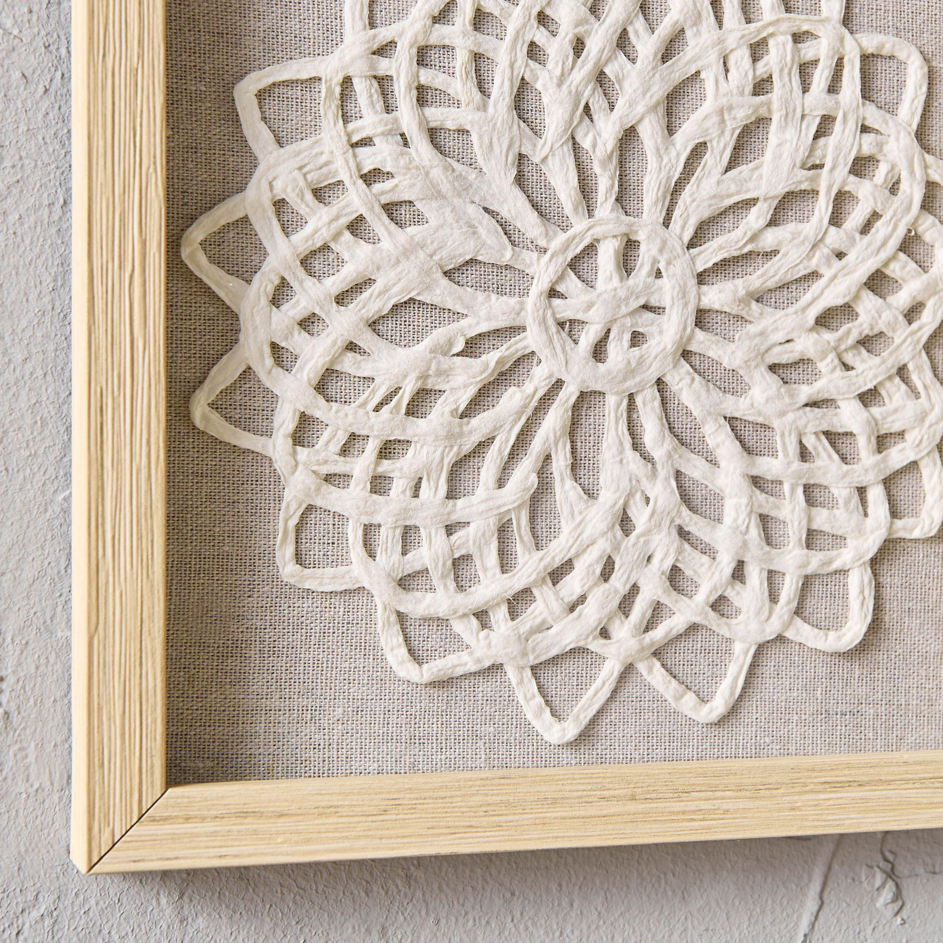 زينة حائط مؤطرة من الزجاج العضوي من وولمر - 22x1.8x22 سم-hbxhomeware-hbxdecorandfurnishings-image-3