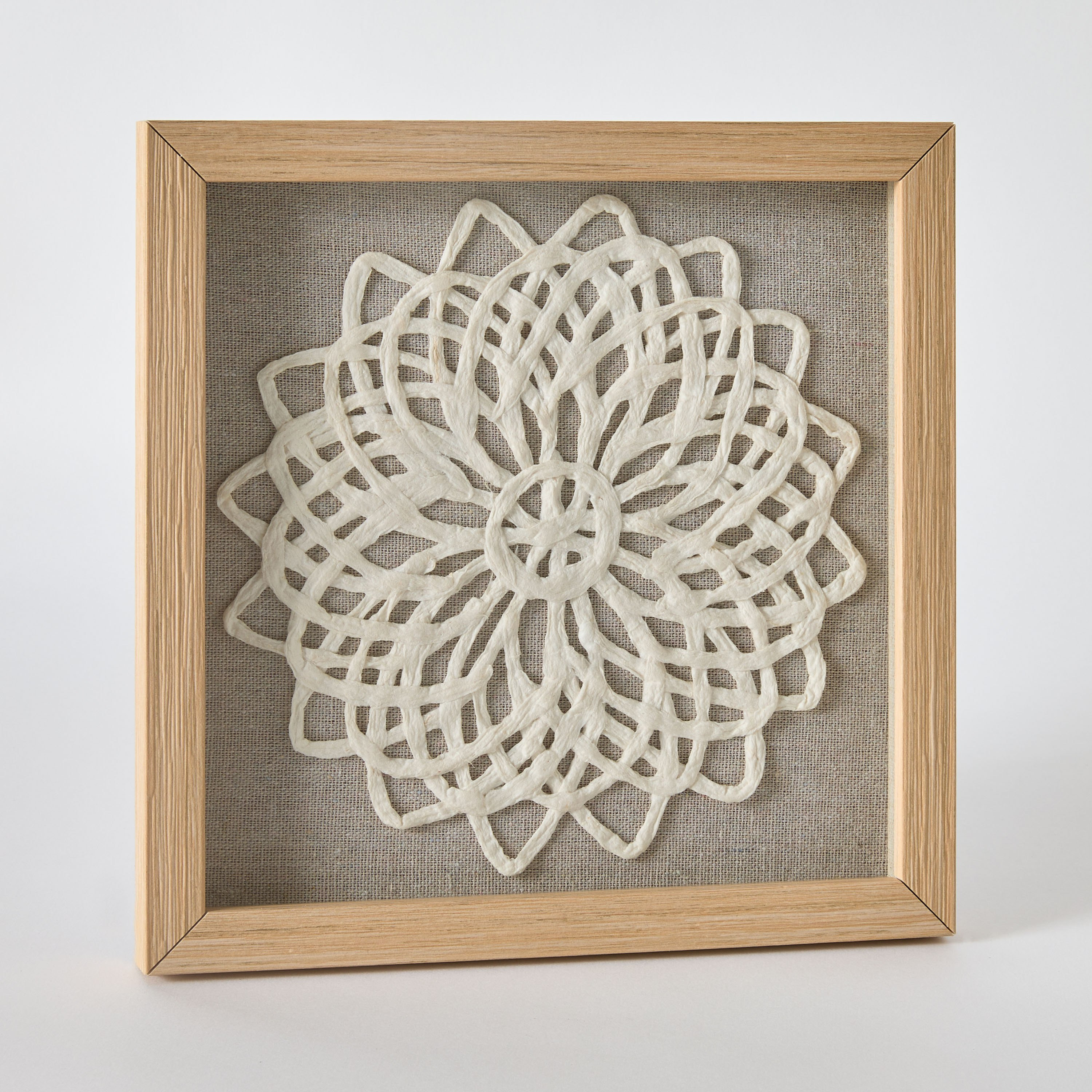 زينة حائط مؤطرة من الزجاج العضوي من وولمر - 22x1.8x22 سم-hbxhomeware-hbxdecorandfurnishings-image-5