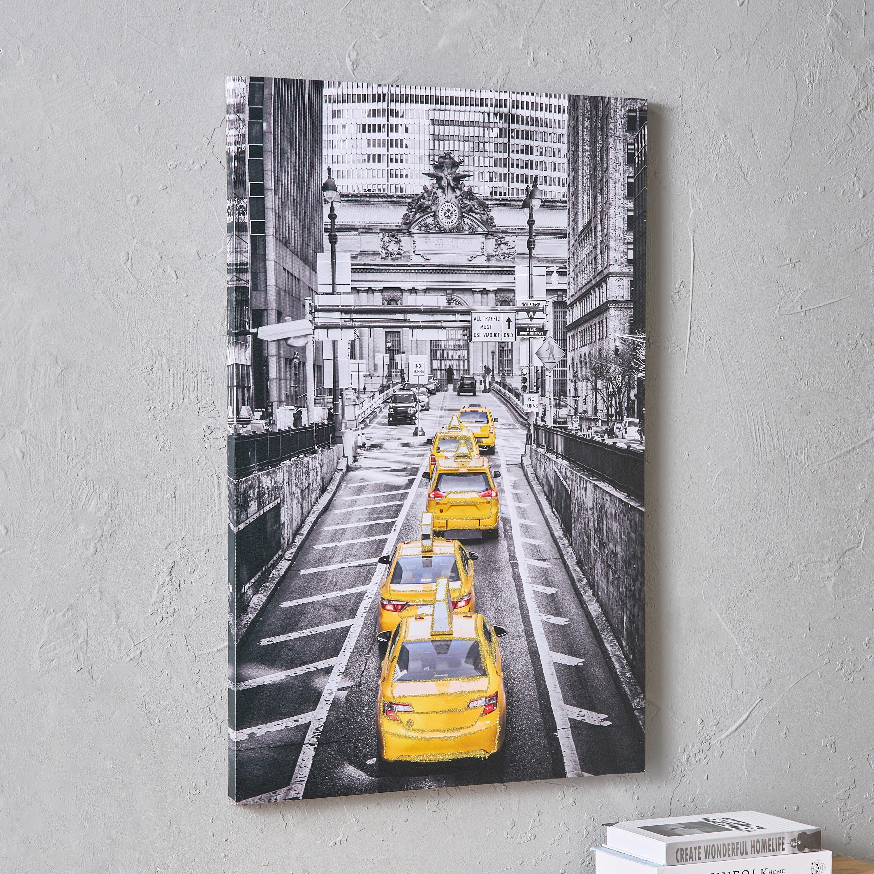 Walmer Printing 40% Glitter Unframed Wall Art - 60x2.5x90 cm-hbxhomeware-hbxdecorandfurnishings-image-1
