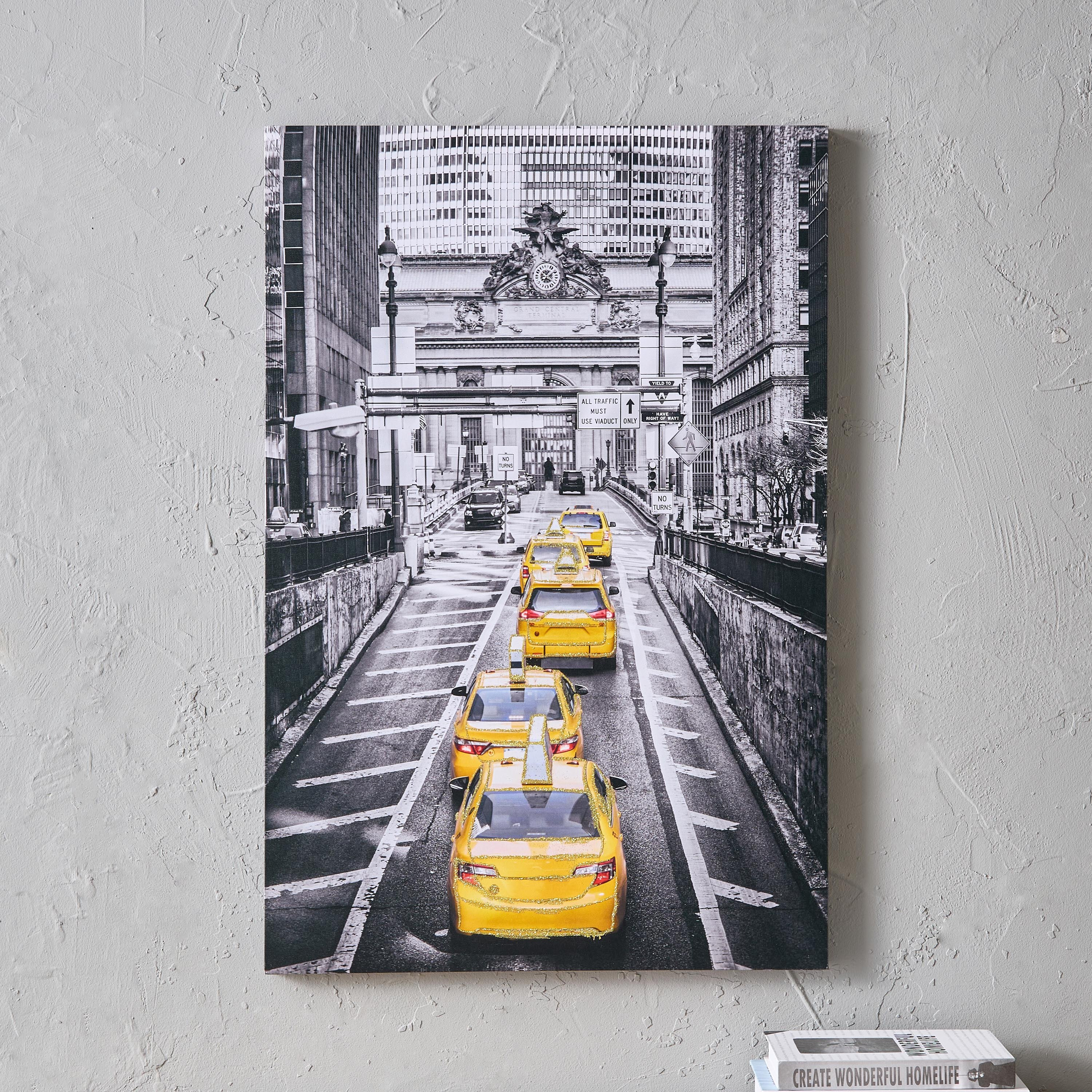 Walmer Printing 40% Glitter Unframed Wall Art - 60x2.5x90 cm-hbxhomeware-hbxdecorandfurnishings-image-2