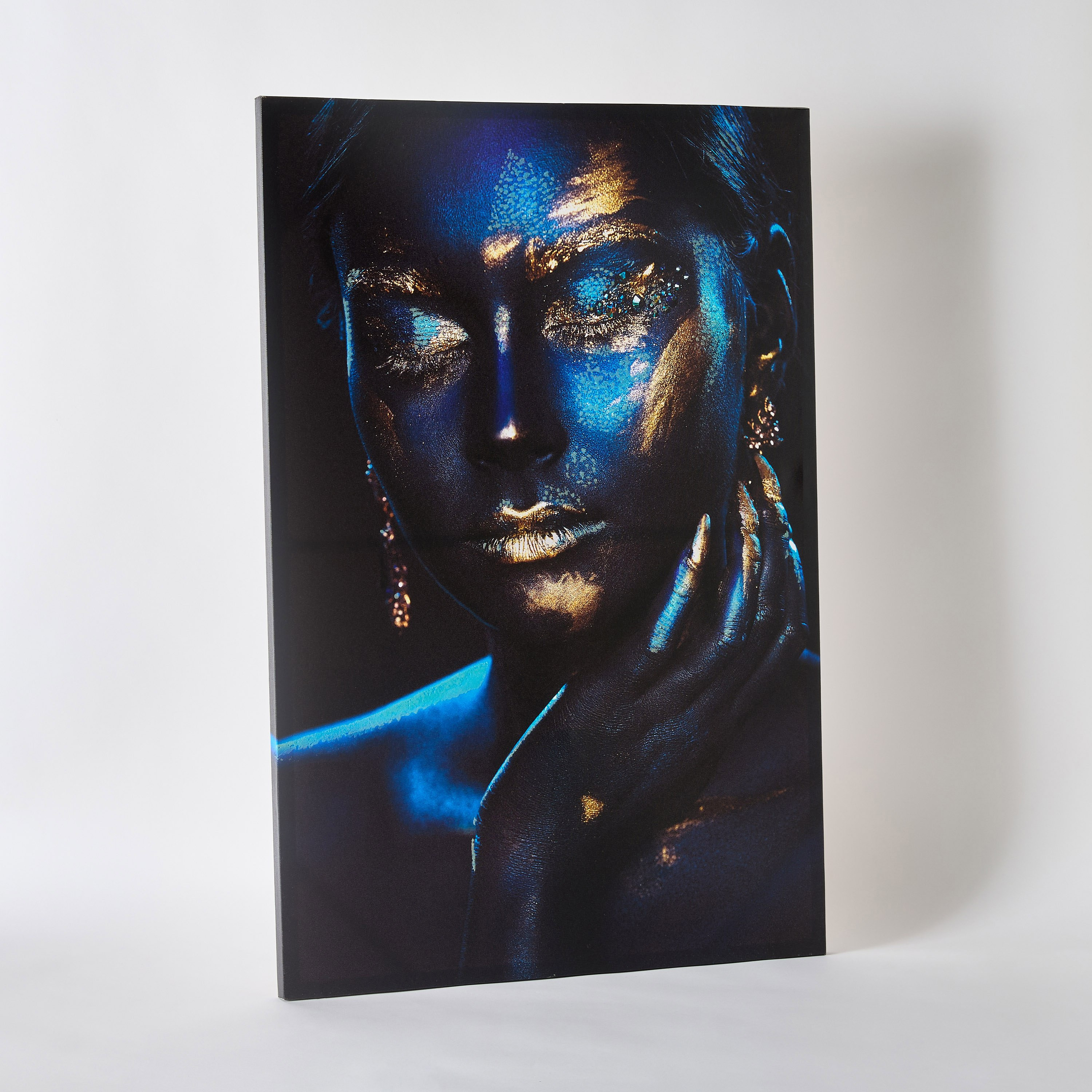Walmer Glow in the Dark Glitter Printing Framed Wall Art - 60x2.5x90 cm-hbxhomeware-hbxdecorandfurnishings-image-5