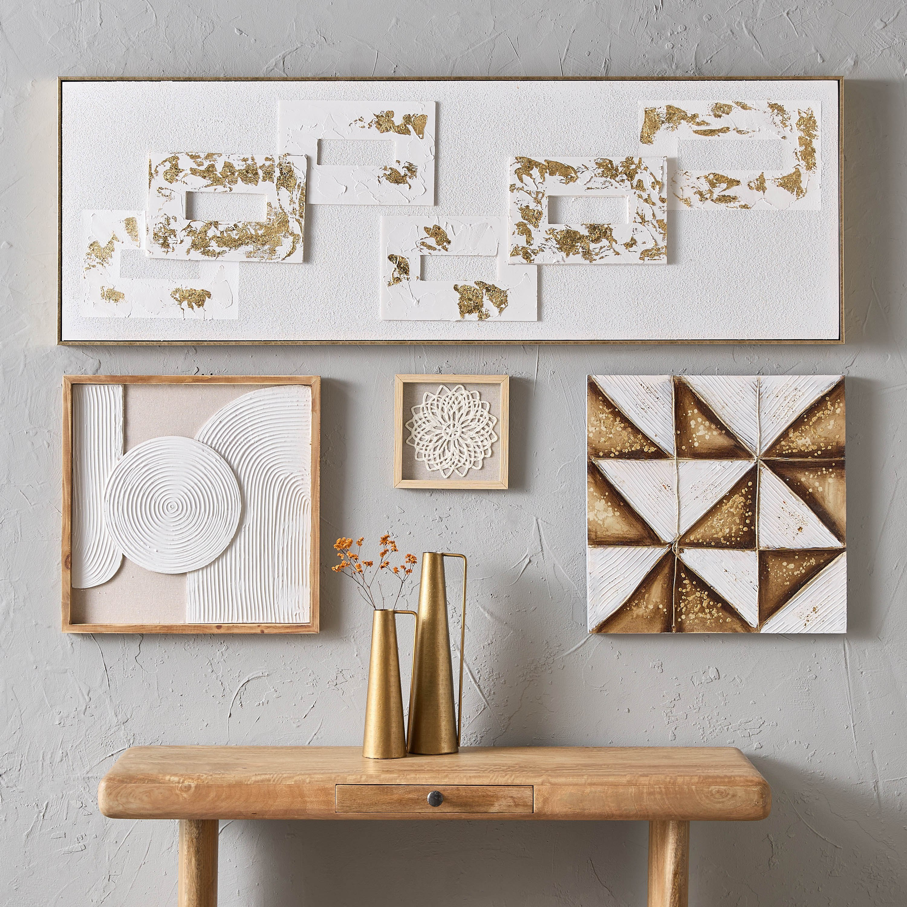 زينة حائط مؤطرة ثلاثية الأبعاد من وولمر - 50x3x50 سم-PROMO_HB_AE_B1G1_250925-image-4