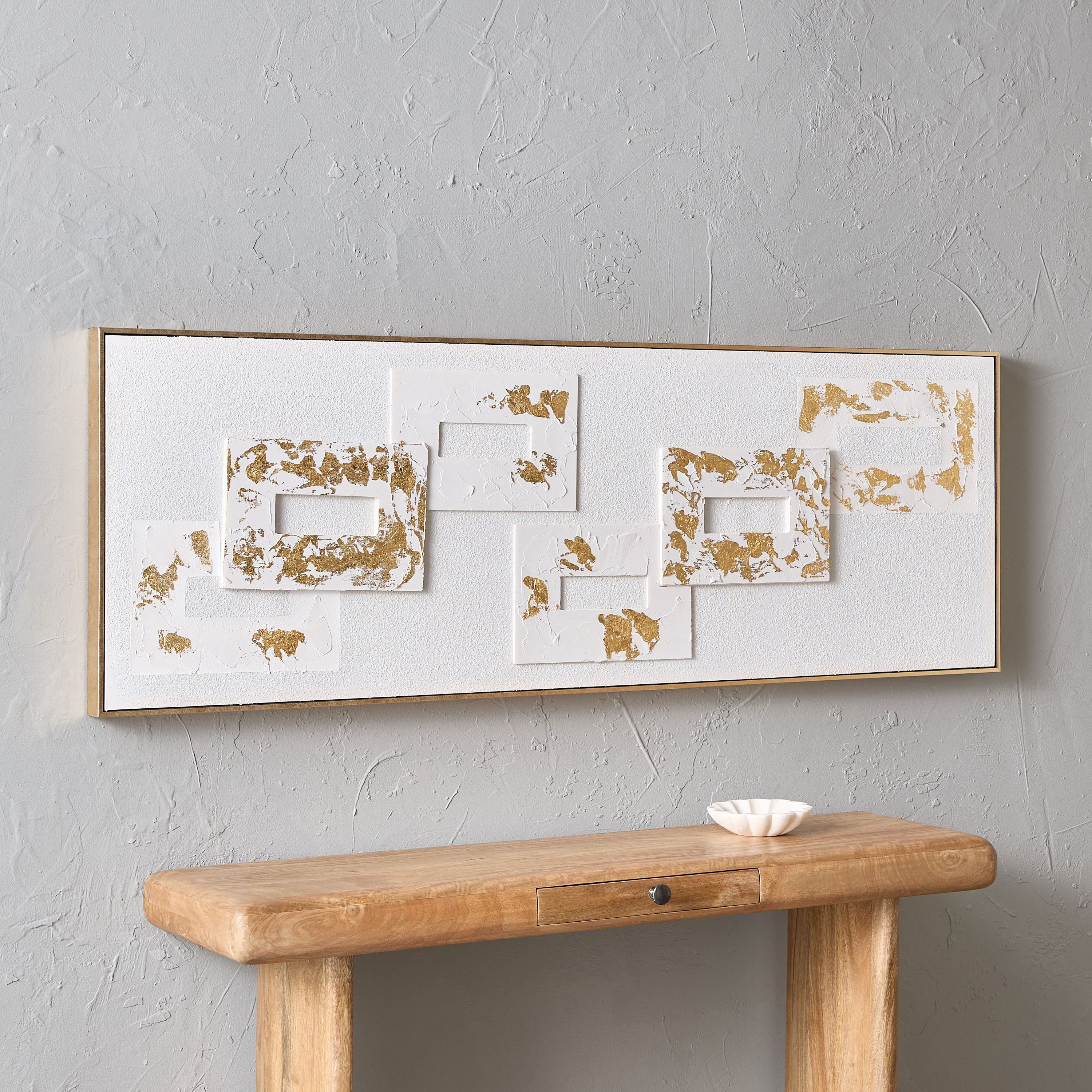 زينة حائط ثلاثية الأبعاد مؤطرة من وولمر - 152x4.5x52 سم-hbxhomeware-hbxdecorandfurnishings-image-1