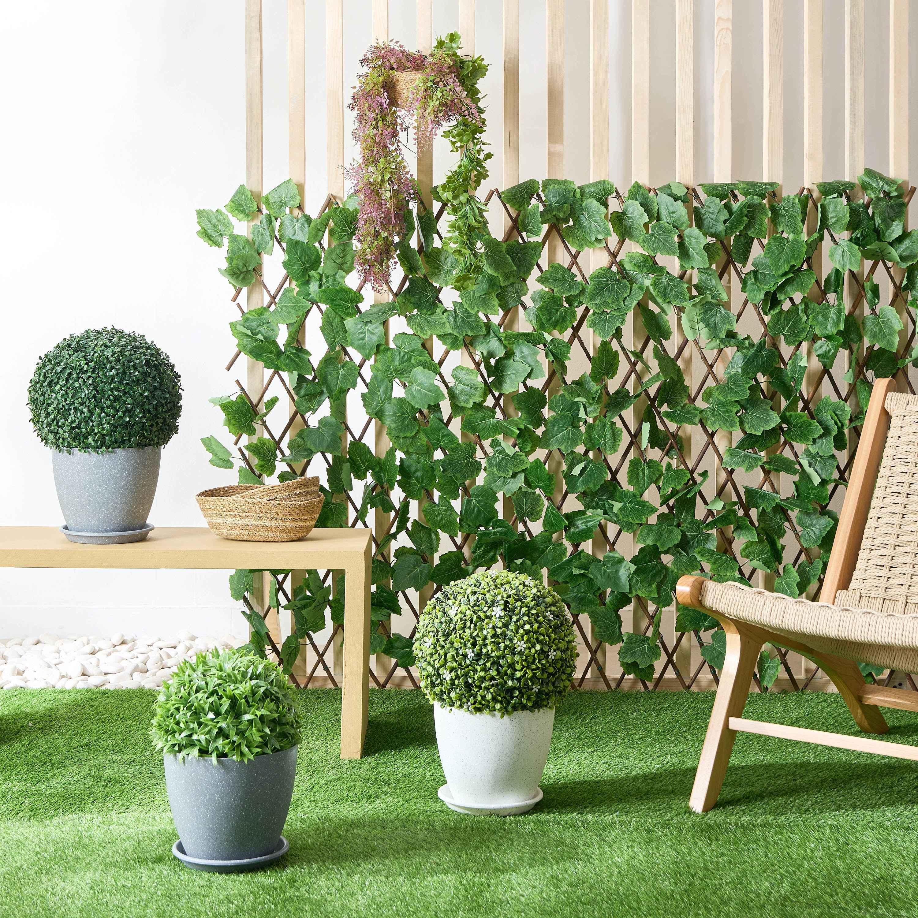 نبات كروي صناعي من ديلسا - 31 سم-hbxdecorandfurnishings-homeaccessories-artificialflowersandplants-image-4