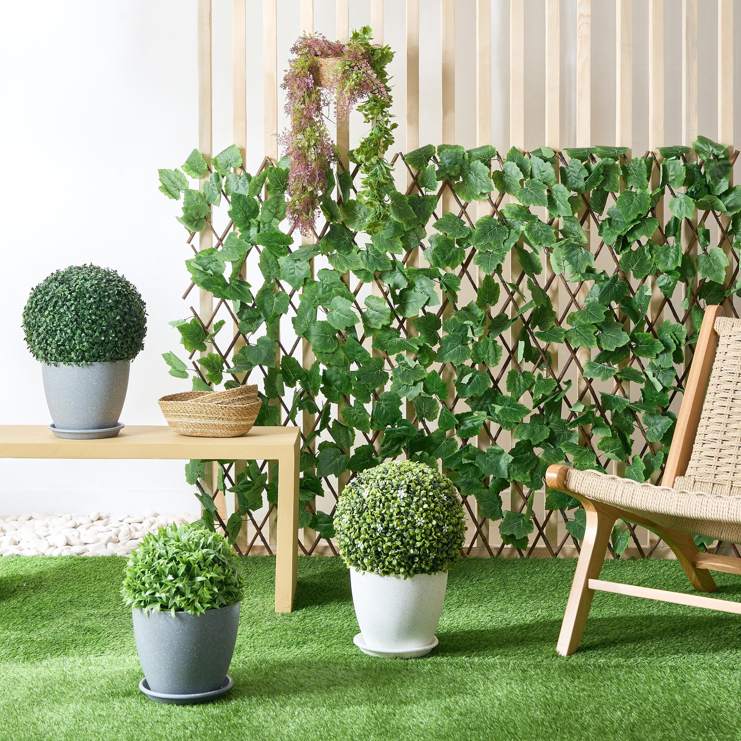 نبات البرسيم المتسلق الصناعي من ديلسا - 75 سم-hbxdecorandfurnishings-homeaccessories-artificialflowersandplants-image-3