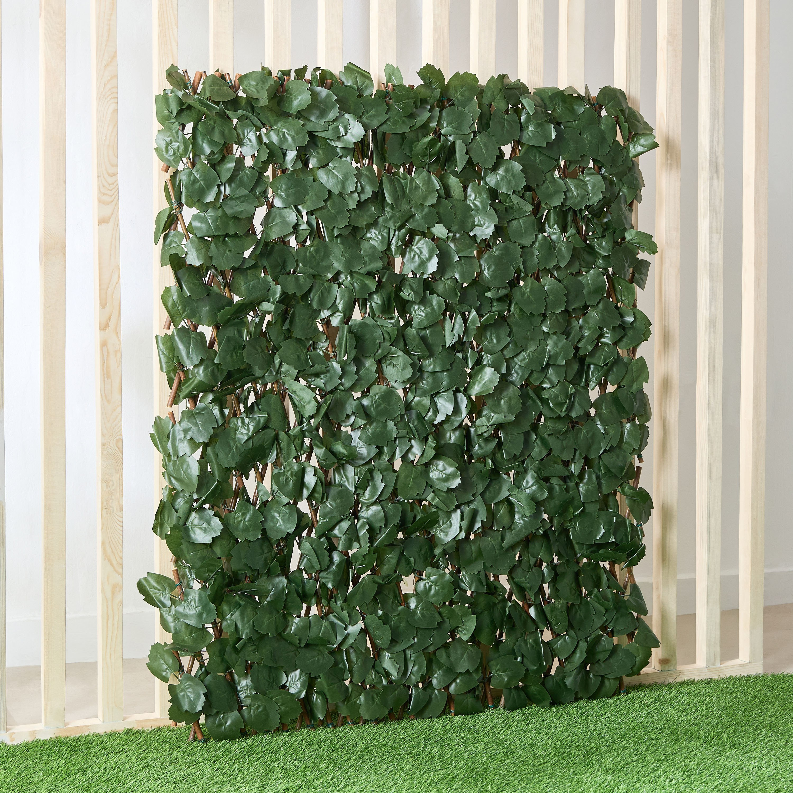 سياج من خشب القيقب الصناعي من ديلسا - 90×180 سم-hbxdecorandfurnishings-homeaccessories-artificialflowersandplants-image-1