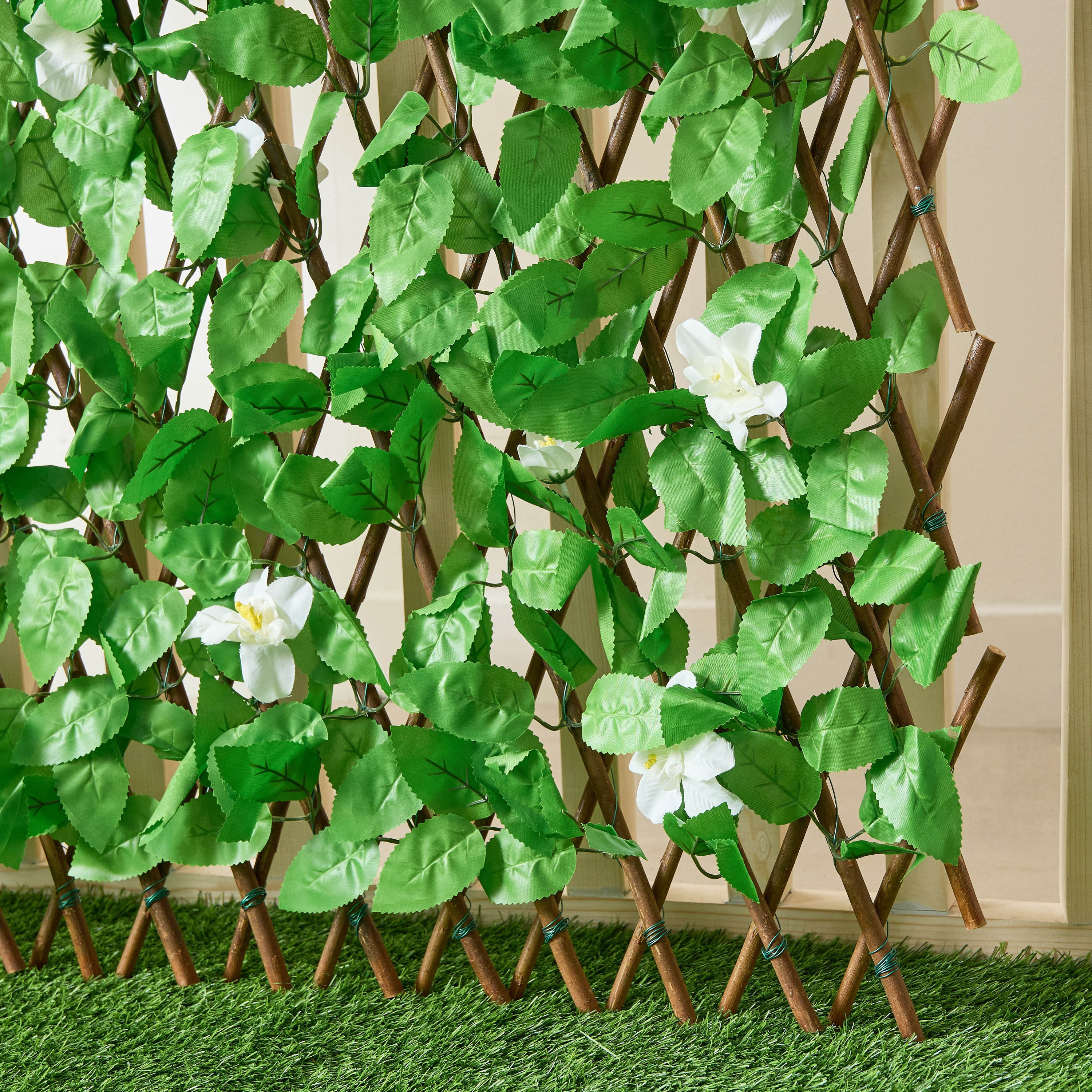 سياج زهور ديلسا الصناعية - 90×180 سم-hbxdecorandfurnishings-homeaccessories-artificialflowersandplants-image-3