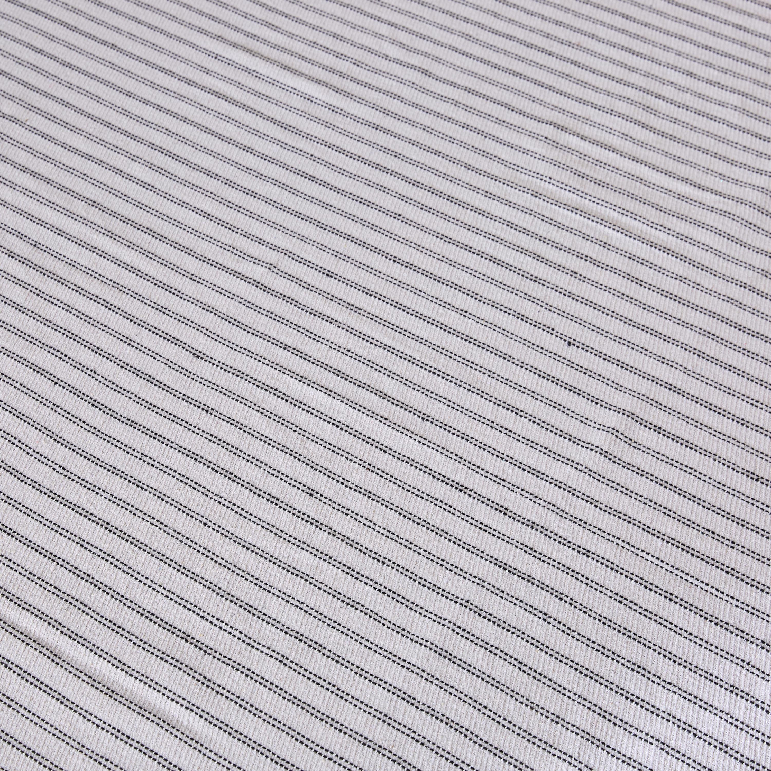 Allan Snow Recycled Cotton Dhurrie - 80x150 cm-hbxdecorandfurnishings-floorcoverings-rugs-image-3