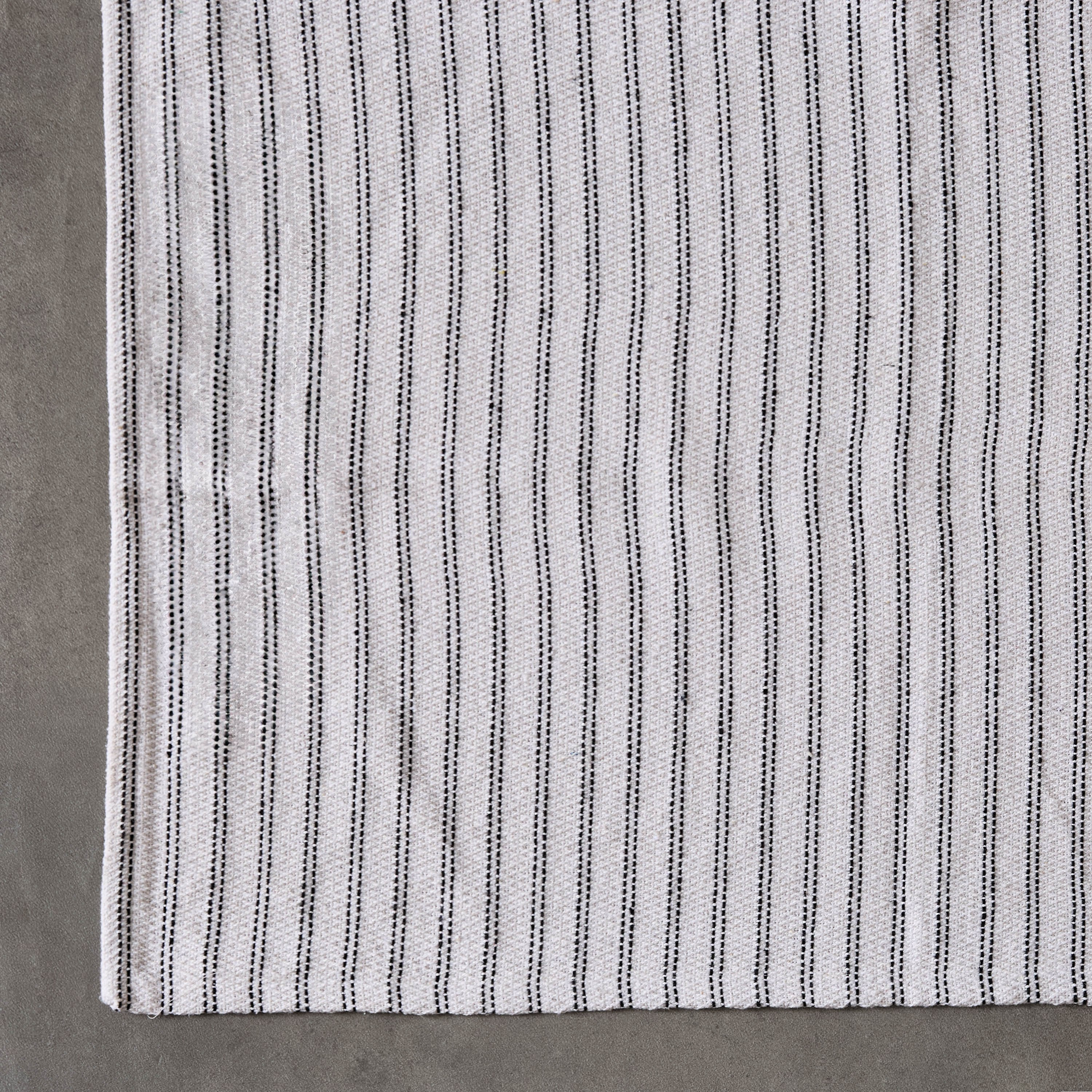 Allan Snow Recycled Cotton Dhurrie - 60x180 cm-hbxdecorandfurnishings-floorcoverings-rugs-image-2