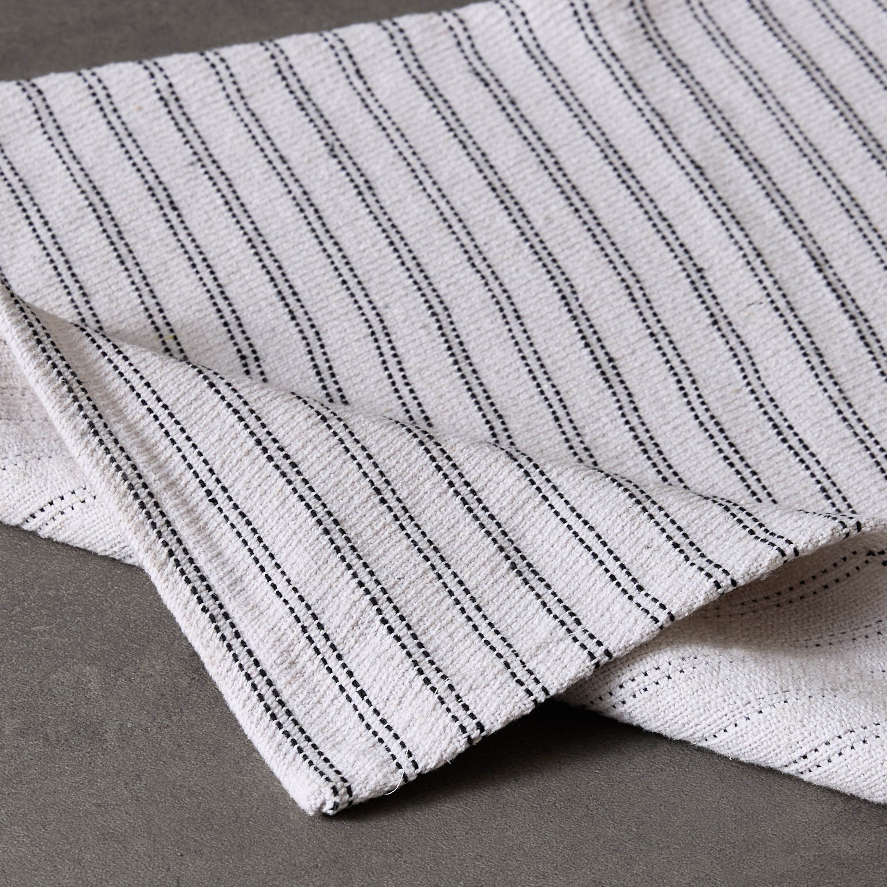 Allan Snow Recycled Cotton Dhurrie - 60x180 cm-hbxdecorandfurnishings-floorcoverings-rugs-image-4