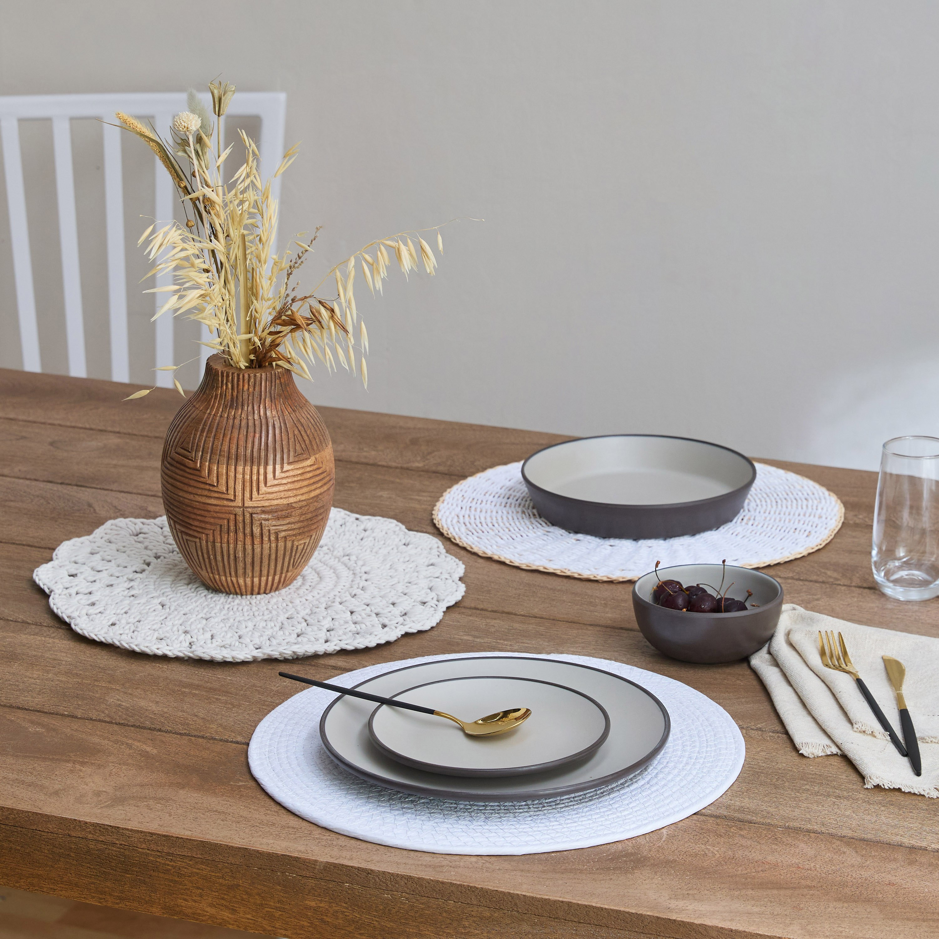 لبادة صحون كروشيه من نوتسكيب - 38 سم-hbxdecorandfurnishings-homefurnishings-tablelinens-image-4