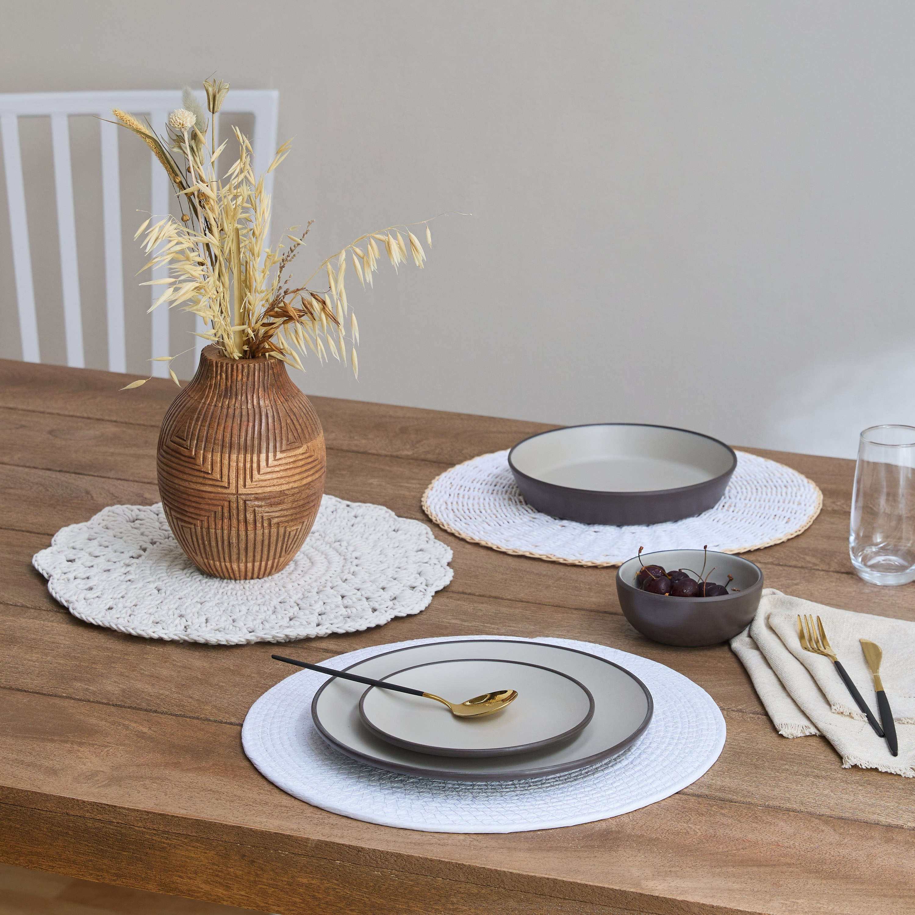 لبادة صحون روطان من كانكرافت - 38 سم-hbxdecorandfurnishings-homefurnishings-tablelinens-image-4