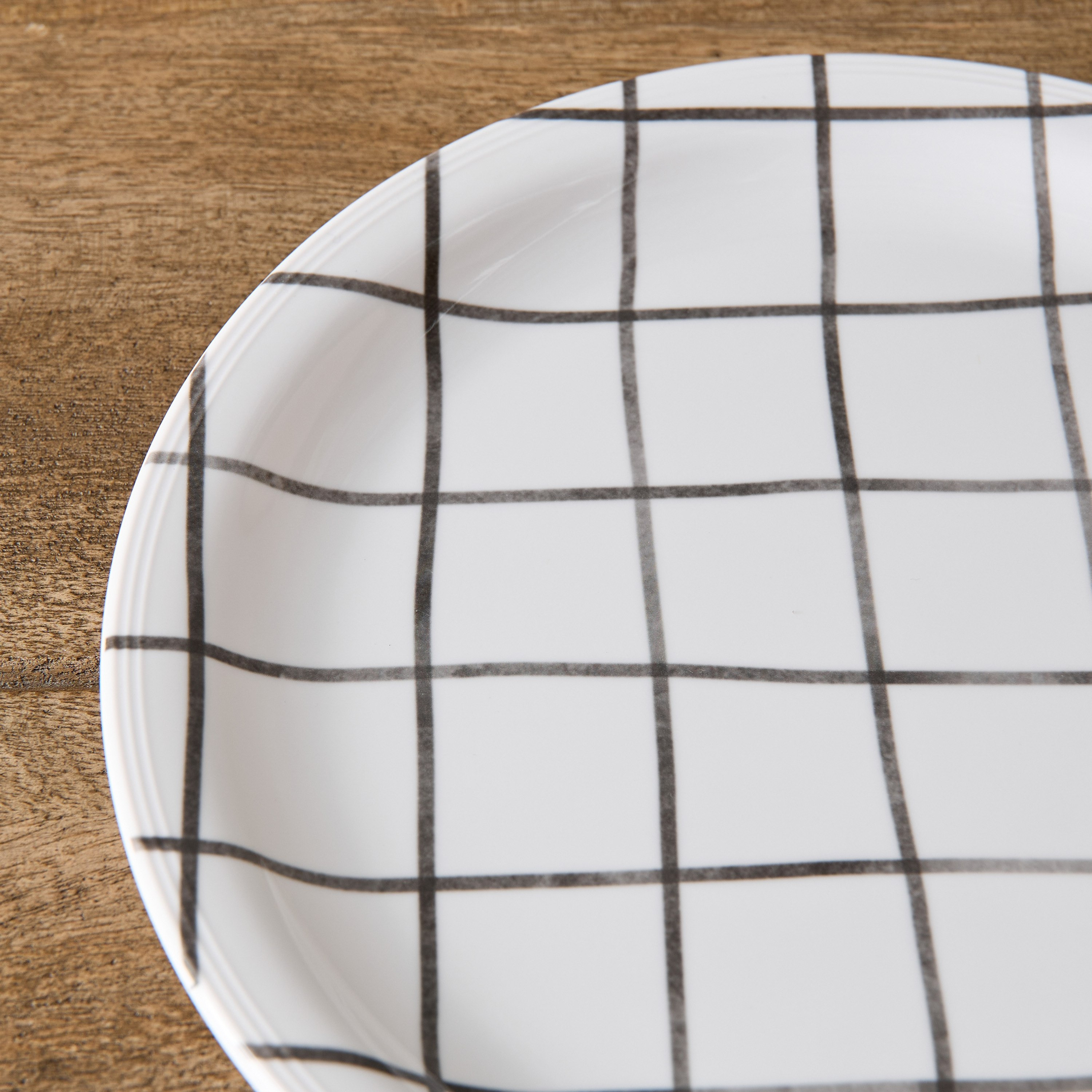 صحن عشاء مربعات - 27 سم-hbxdecorandfurnishings-tabletop-crockery-image-3