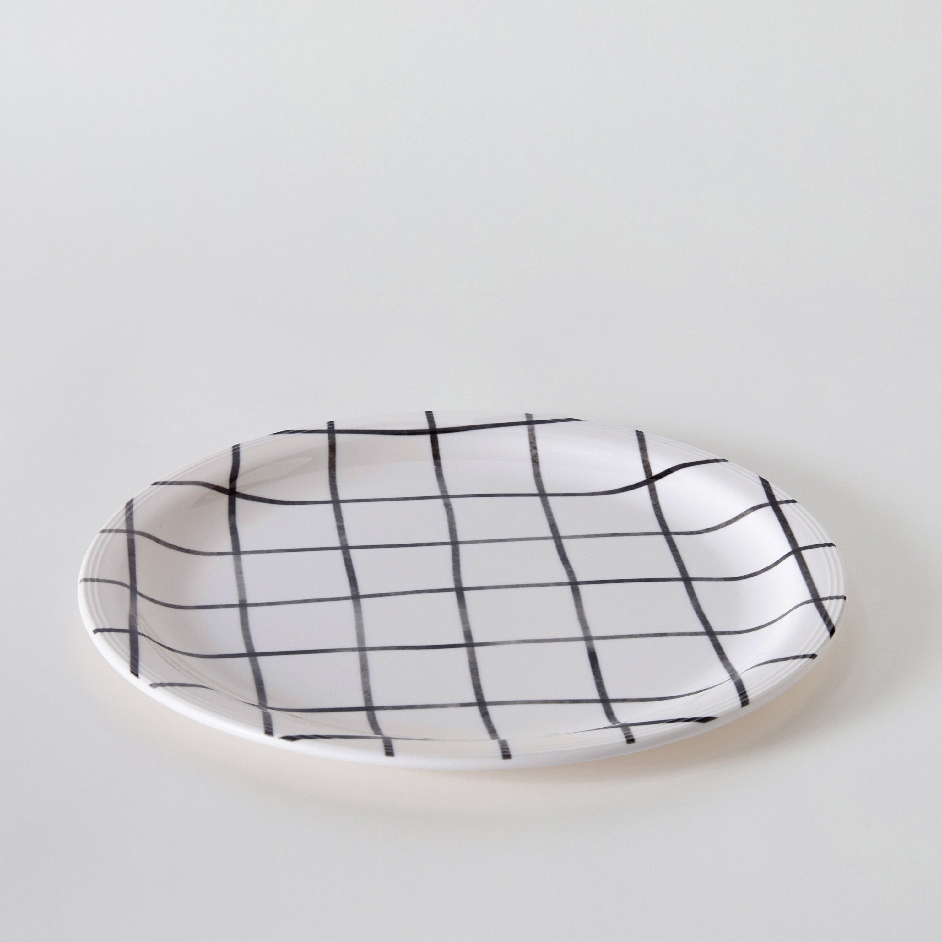 صحن عشاء مربعات - 27 سم-hbxdecorandfurnishings-tabletop-crockery-image-5