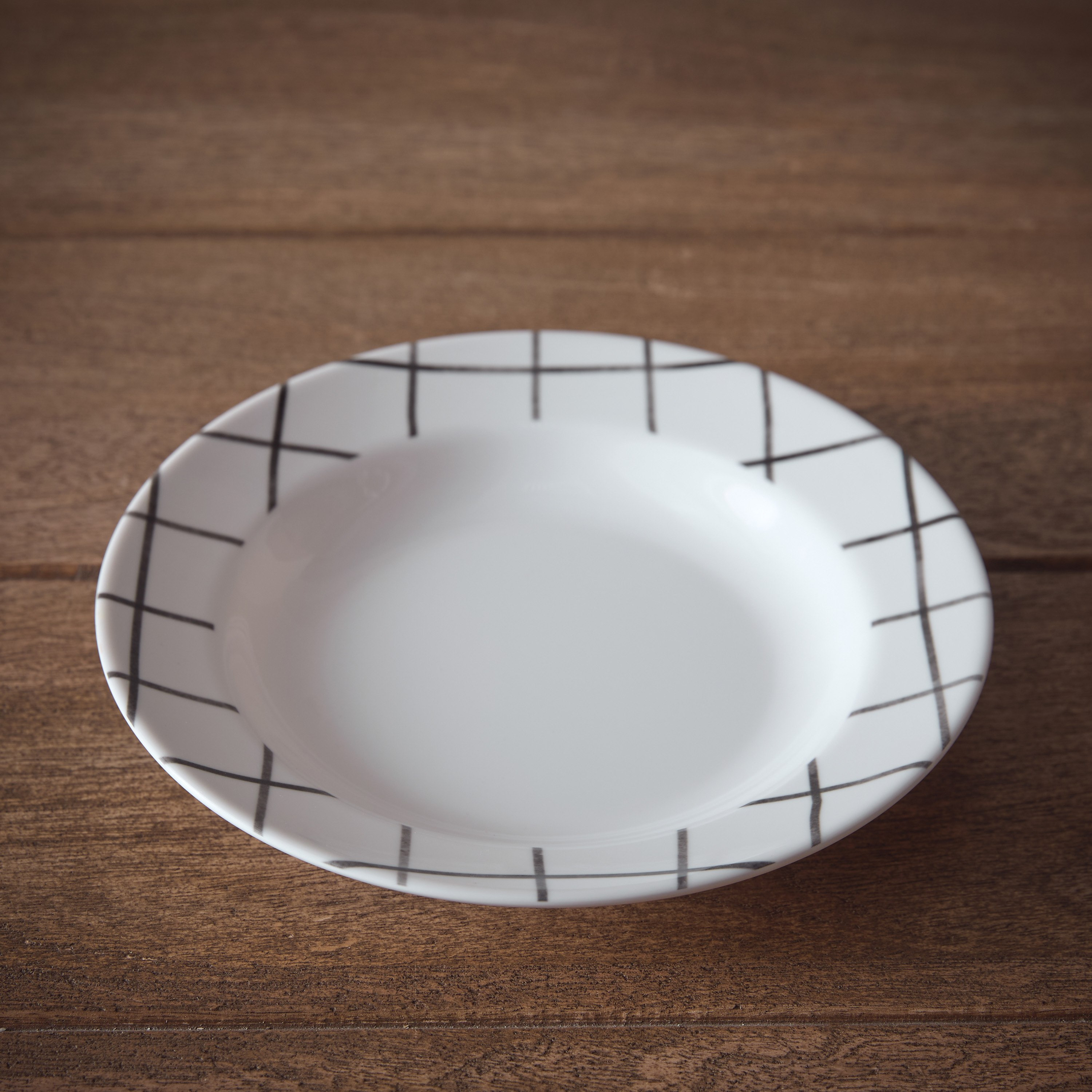 صحن حساء مربعات - 23 سم-hbxdecorandfurnishings-tabletop-crockery-image-2