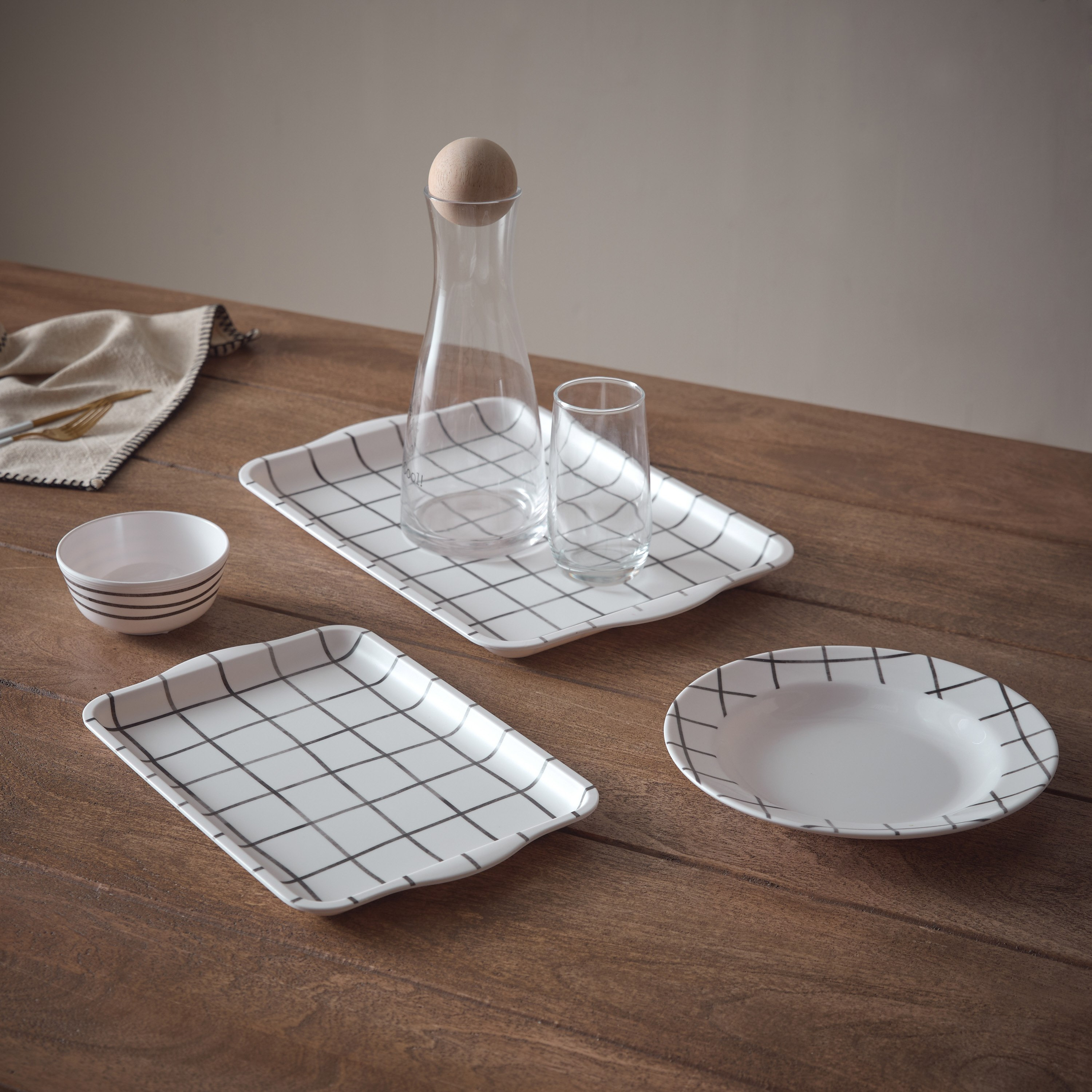 وعاء حساء مربعات - 11 سم-hbxdecorandfurnishings-tabletop-crockery-image-4