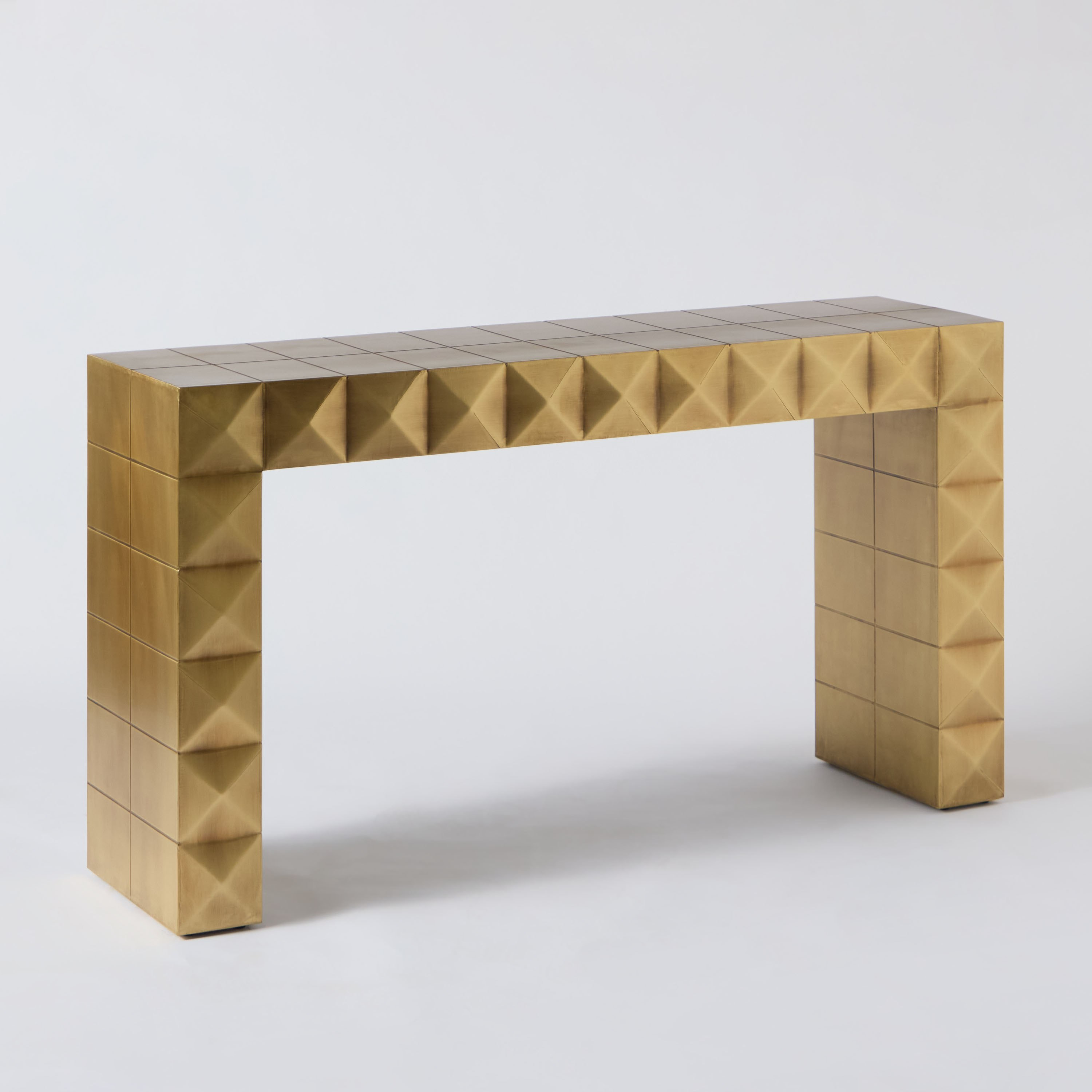 طاولة كونسول بطلاء نحاس - بريزما من فيندرا-hbxfurniture-tablesandstands-consoletables-image-8