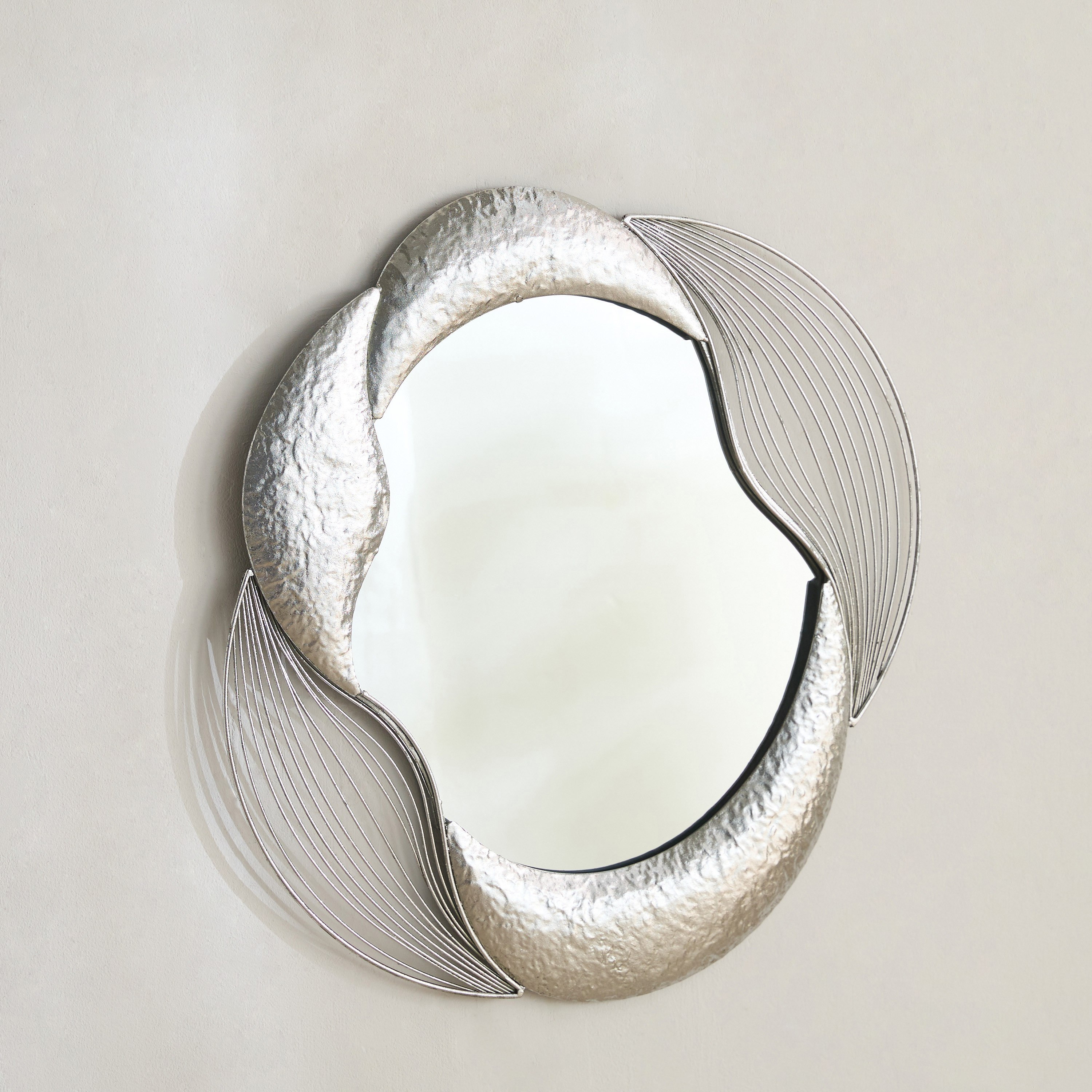 Delp Premium Heavy Duty Metal Nordic Wall Mirror - 74.9x75.6x4.4 cm-PROMO_HB_AE_B1G1_250925-image-1