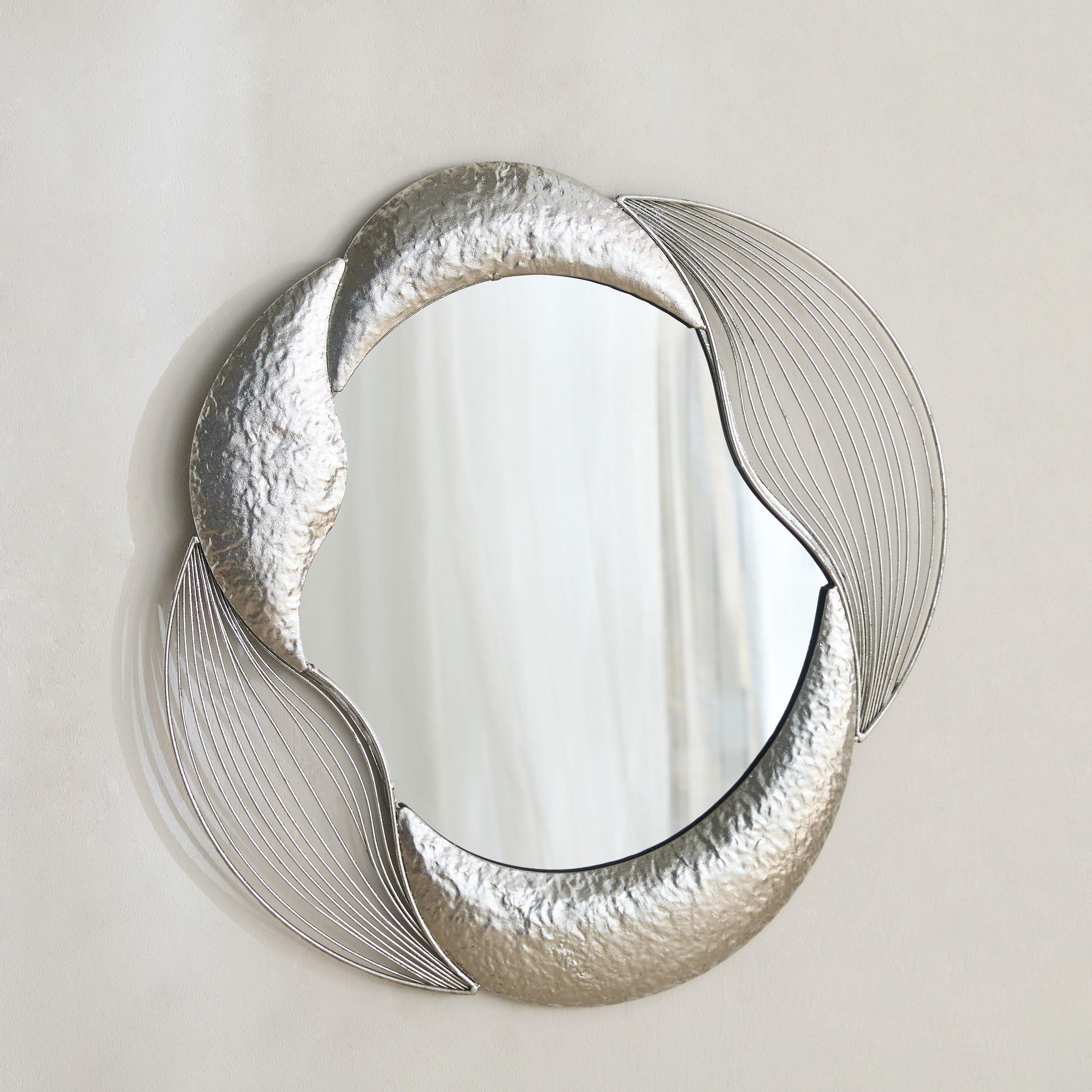 Delp Premium Heavy Duty Metal Nordic Wall Mirror - 74.9x75.6x4.4 cm-PROMO_HB_AE_B1G1_250925-image-2