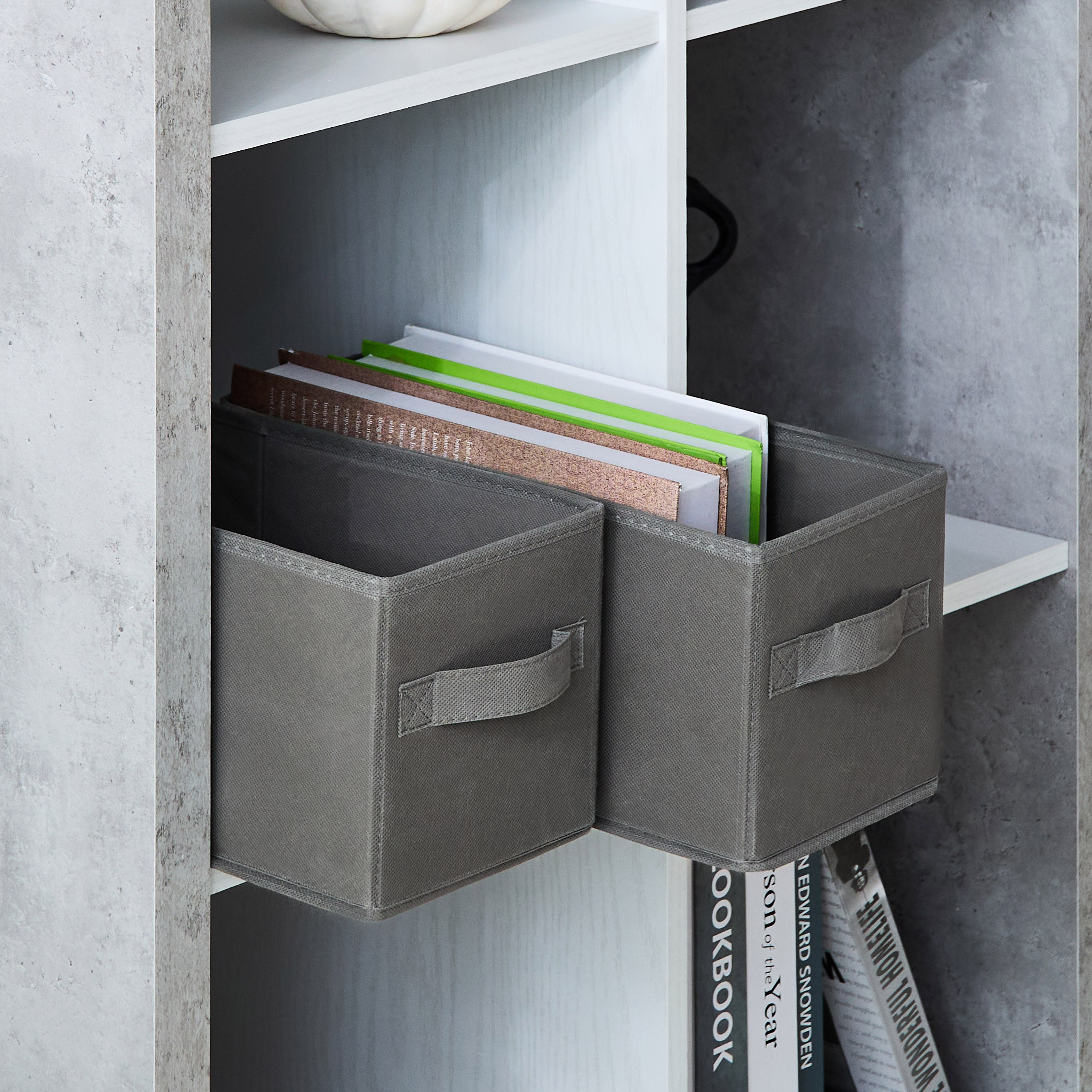 صندوق قماش على شكل مكعب من أوليف - 15.5x33x16.5 سم-hbxbedroom-bedroomaccessories-bedroomstorage-image-3