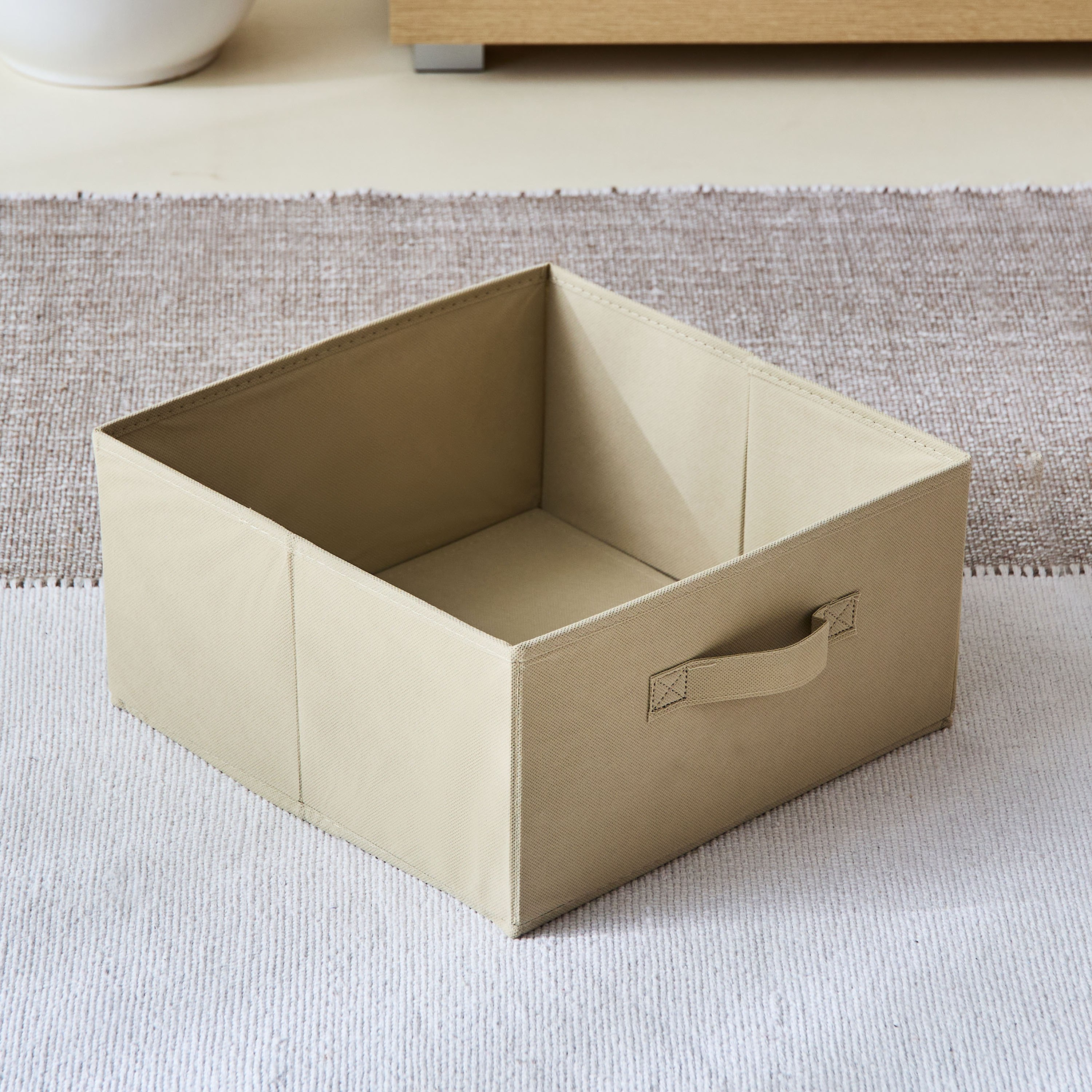 صندوق قماش على شكل مكعب من أوليف - 32x33x16.5 سم-hbxbedroom-bedroomaccessories-bedroomstorage-image-1