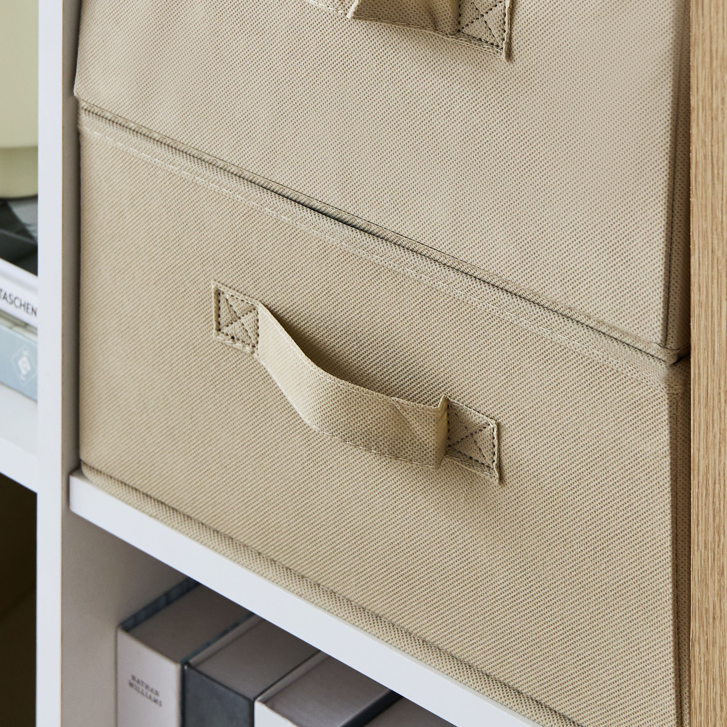 صندوق قماش على شكل مكعب من أوليف - 32x33x16.5 سم-hbxbedroom-bedroomaccessories-bedroomstorage-image-4