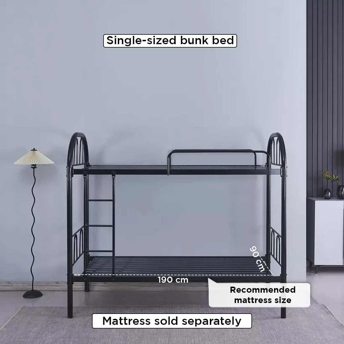 سرير فردي طابقين - ساندلر من موڤو - 90x190 سم-hbxkidsandyouth-bedsandbedsets-bunkbeds-single-image-10