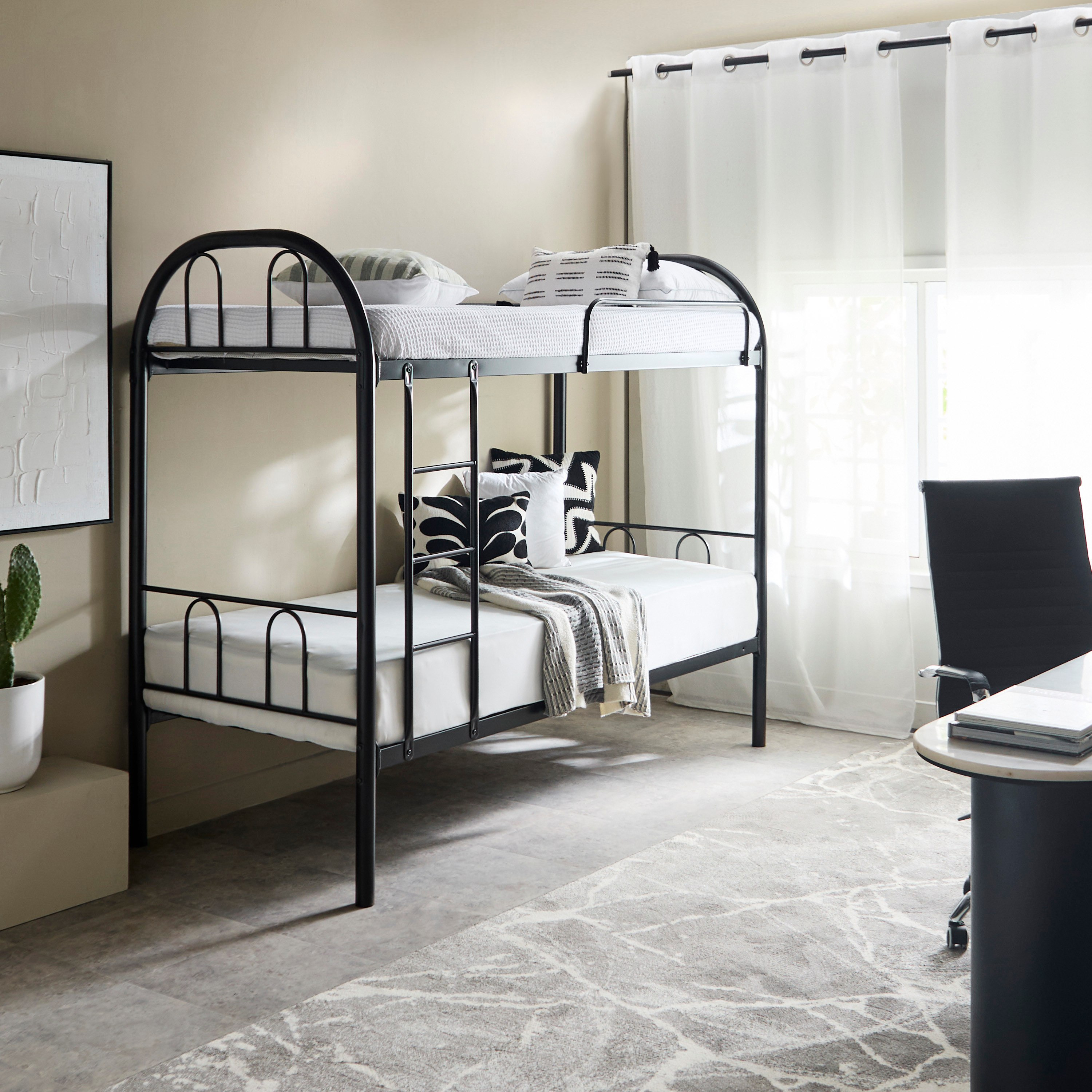 سرير فردي طابقين - ساندلر من موڤو - 90x190 سم-hbxkidsandyouth-bedsandbedsets-bunkbeds-single-image-6