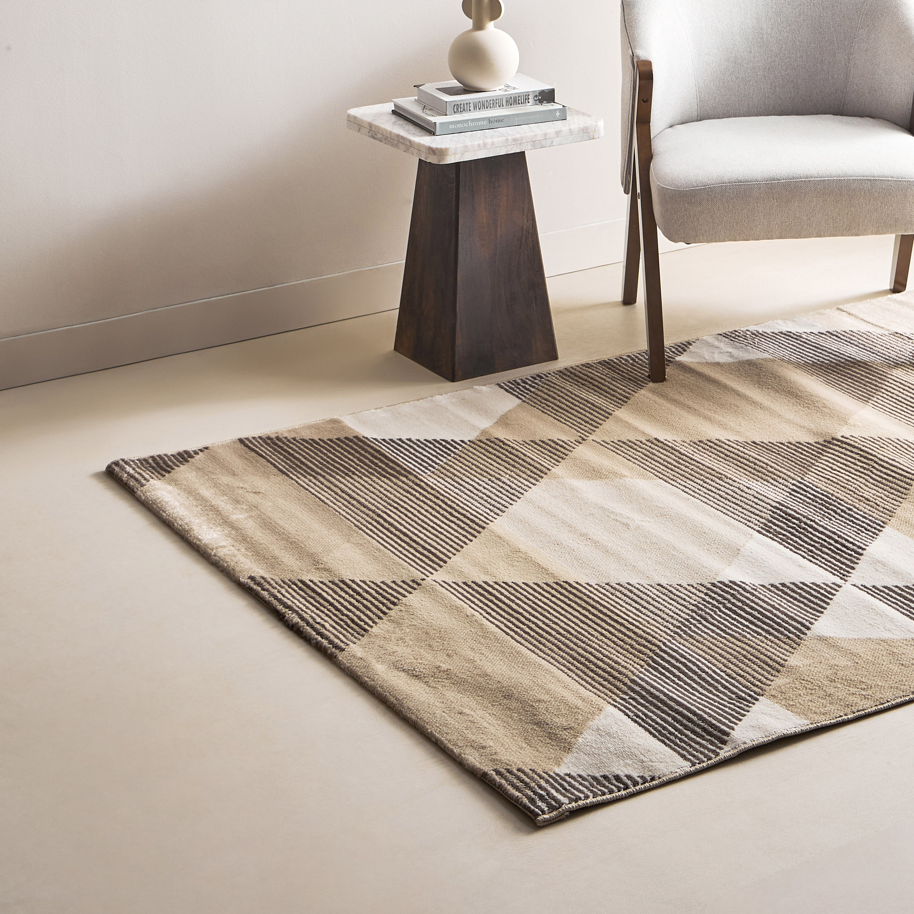 سجادة بولي بروبيلين مقاومة للبقع تريو من مشاعل - 150x200 سم-hbxdecorandfurnishings-floorcoverings-rugs-image-1