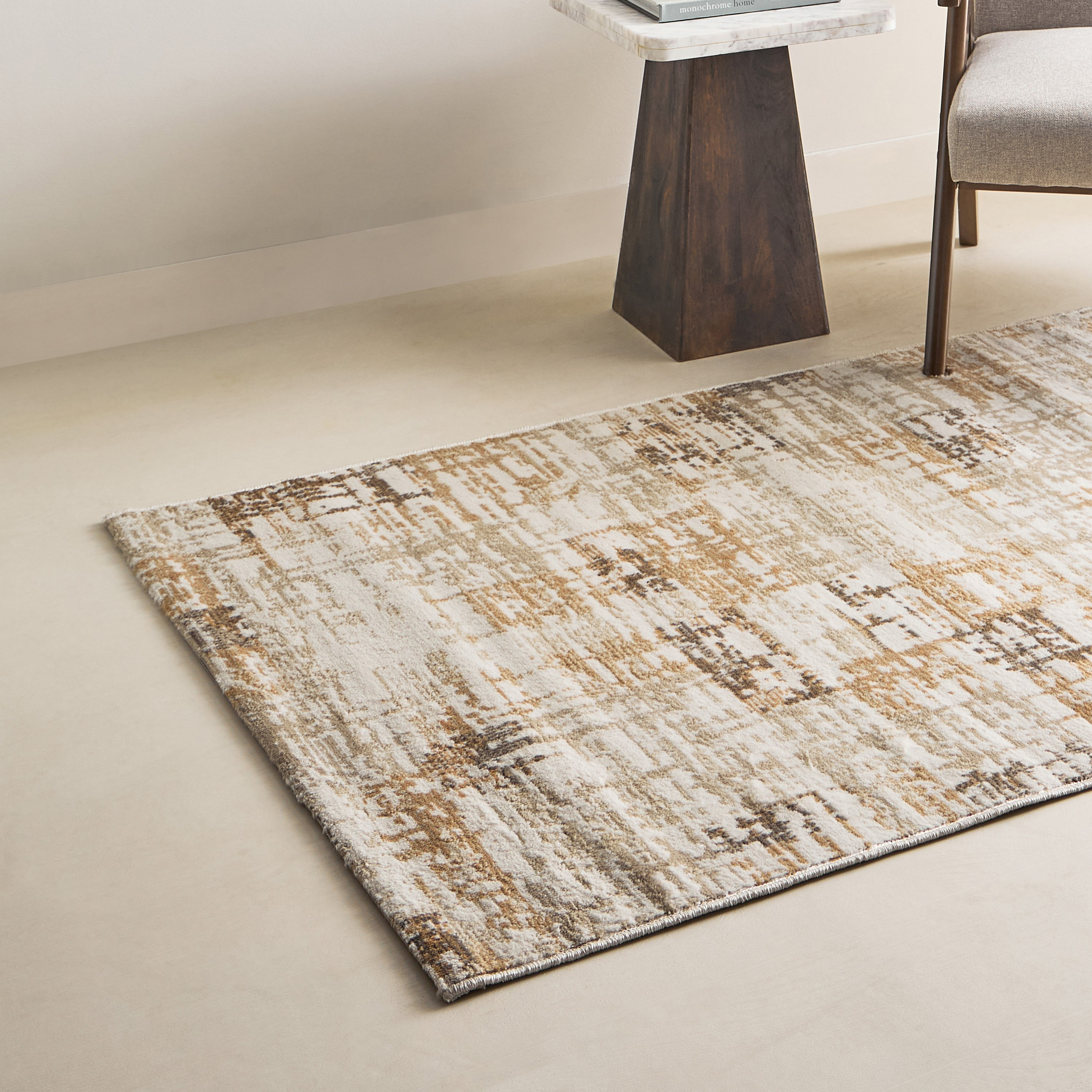 سجادة بولي بروبيلين مقاومة للبقع ديريك من مشاعل - 110x160 سم-hbxdecorandfurnishings-floorcoverings-rugs-image-1