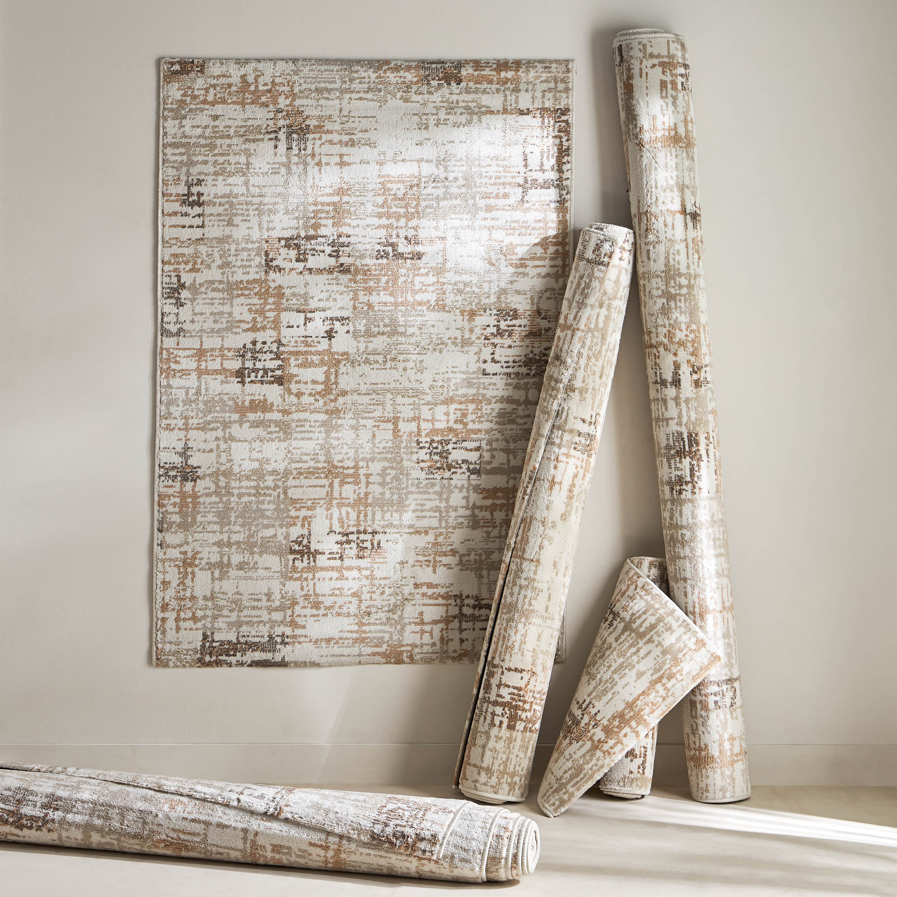 سجادة بولي بروبيلين مقاومة للبقع ديريك من مشاعل - 110x160 سم-hbxdecorandfurnishings-floorcoverings-rugs-image-6
