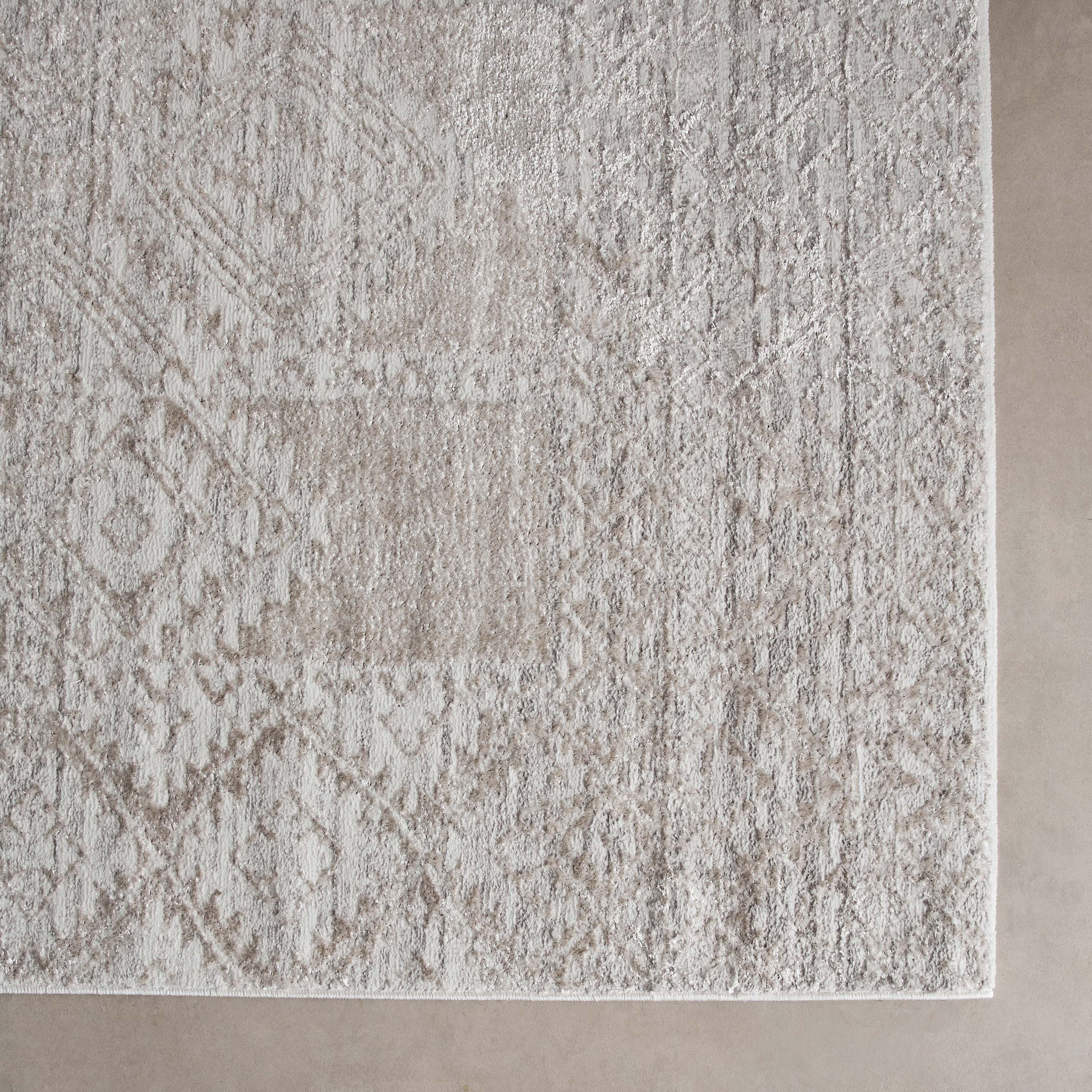 سجادة بولي بروبلين مقاومة للبقع بتصميم لامع وراقي من كوفارا - 160x230 سم-hbxdecorandfurnishings-floorcoverings-rugs-image-2