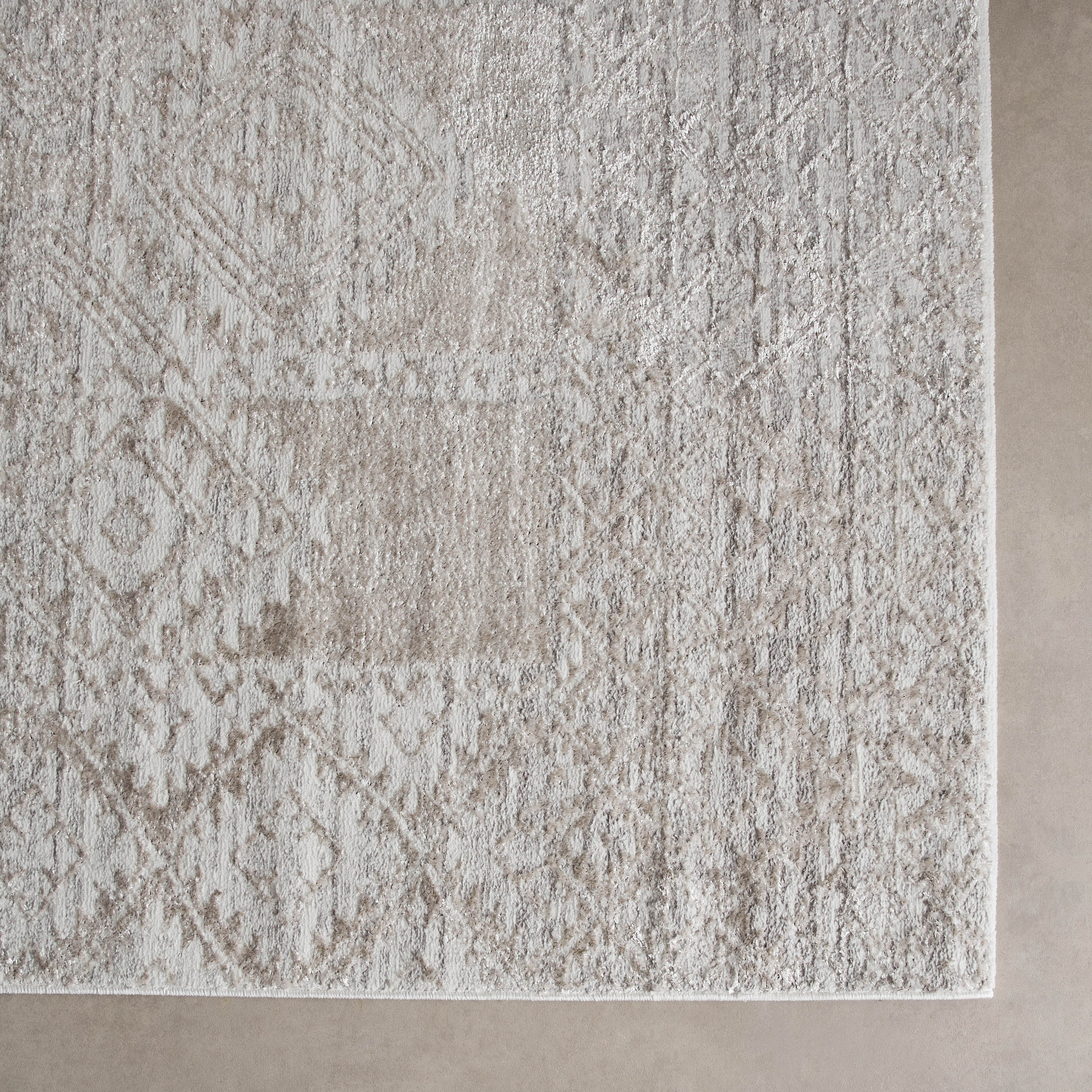 سجادة بولي بروبلين مقاومة للبقع بتصميم لامع وراقي من كوفارا - 250x360 سم-hbxdecorandfurnishings-floorcoverings-rugs-image-2