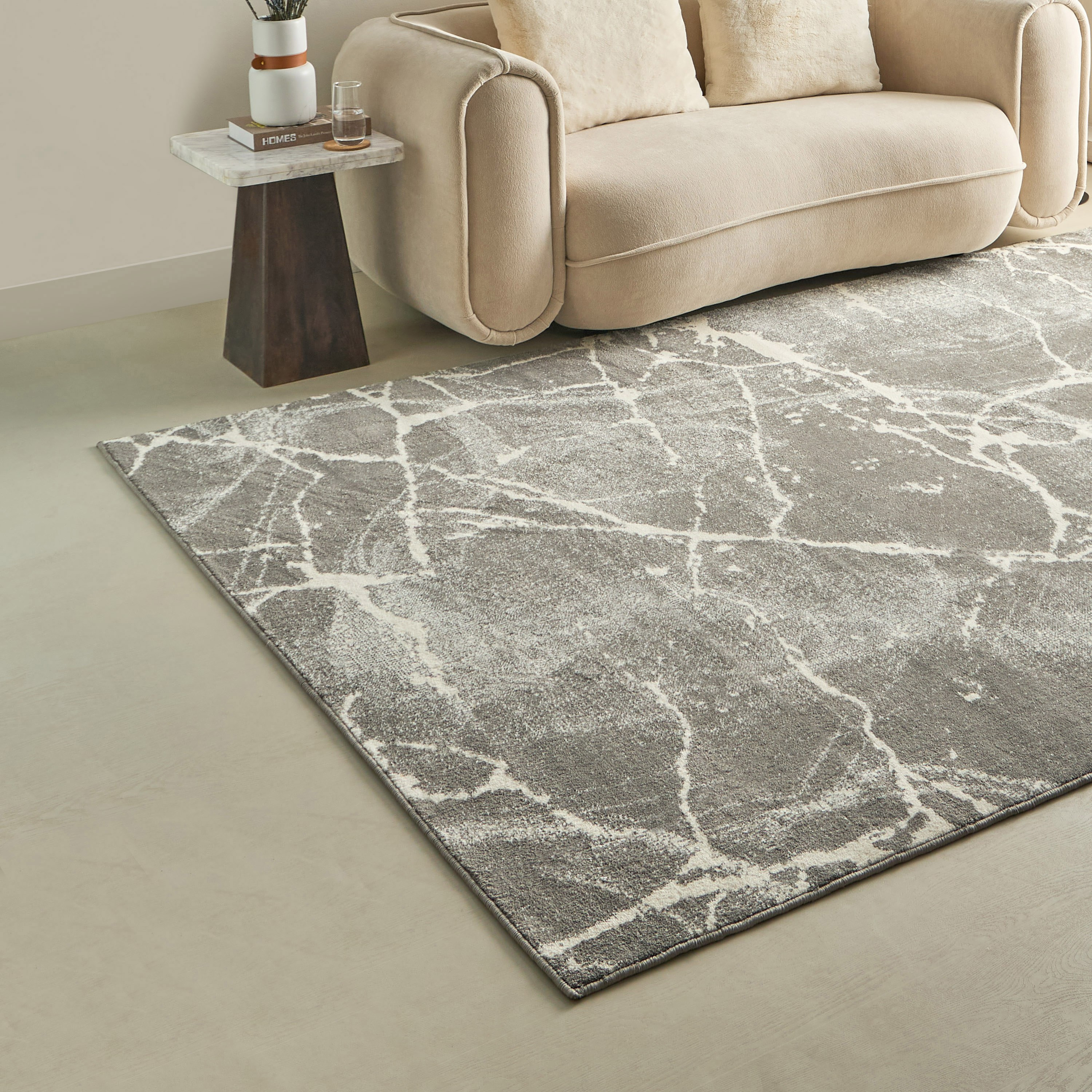 سجادة بارزة الملمس من الألياف الدقيقة فيزا من فيينا - 240x350 سم-hbxdecorandfurnishings-floorcoverings-rugs-image-1