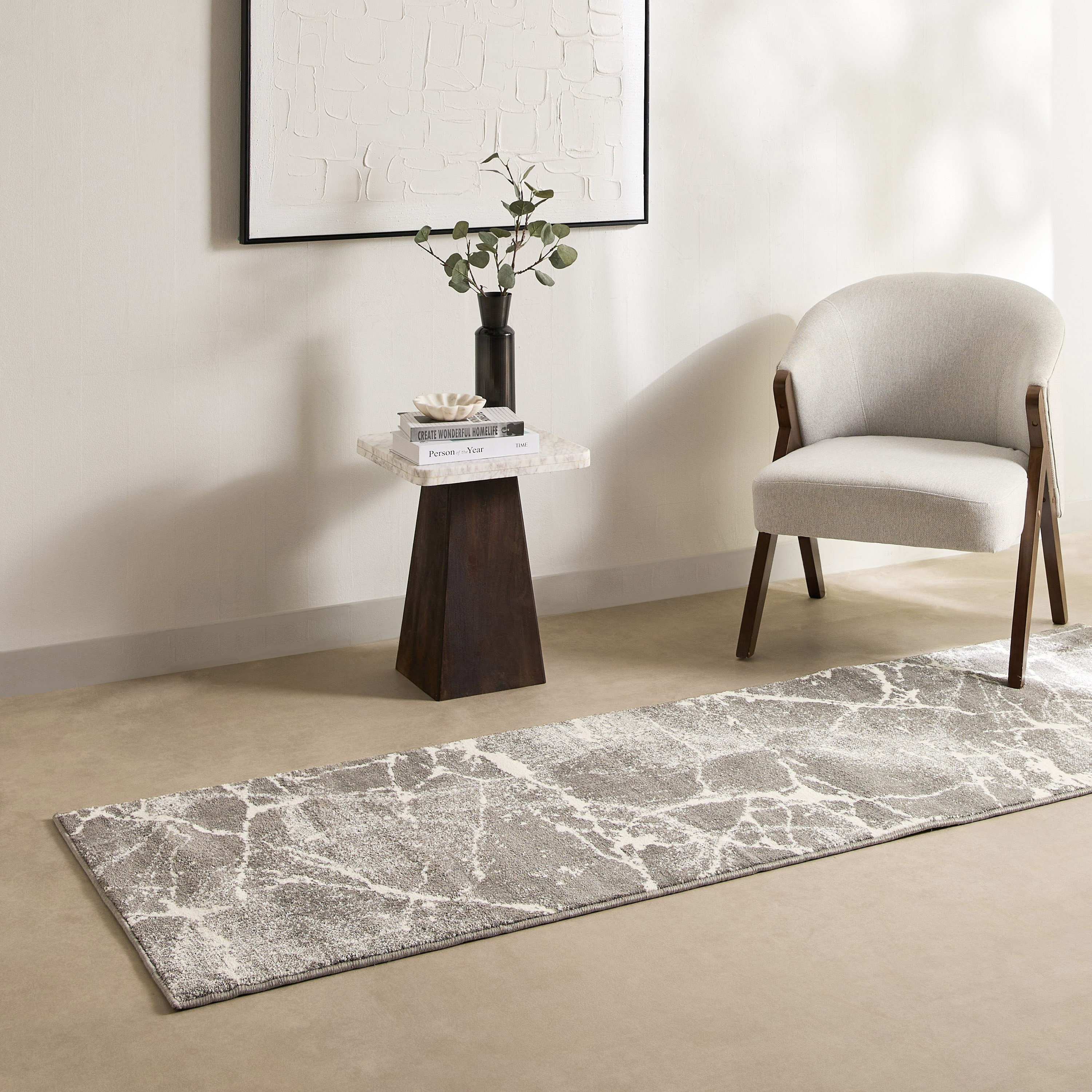 سجادة بارزة الملمس من الألياف الدقيقة فيزا من فيينا - 80x230 سم-hbxdecorandfurnishings-floorcoverings-rugs-image-5