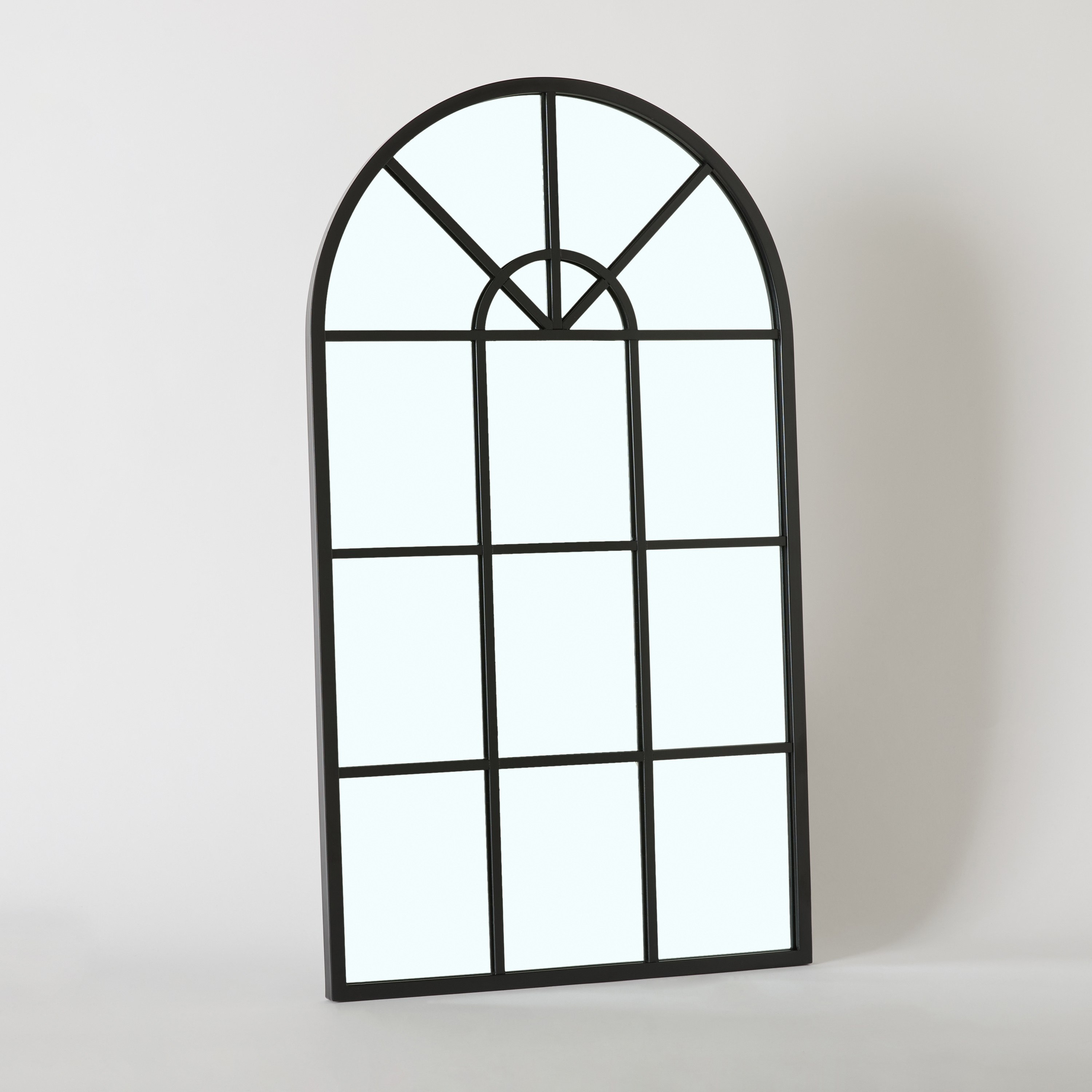 مرآة حائط بإطار معدني نافذة من فريسكو - 40x70 سم-hbxhomeware-hbxdecorandfurnishings-image-6