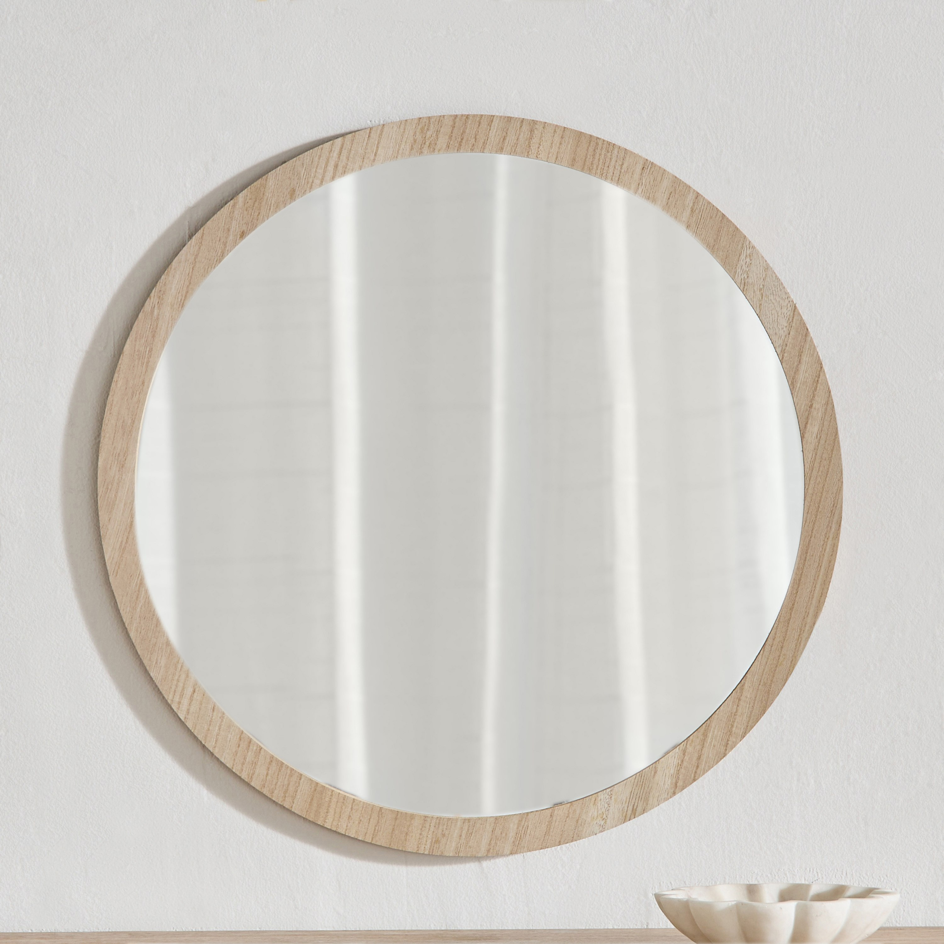 مرآة إم دي إف بتشطيب طبيعي من كوستيلو - 50x50x1 سم-hbxhomeware-hbxdecorandfurnishings-image-2