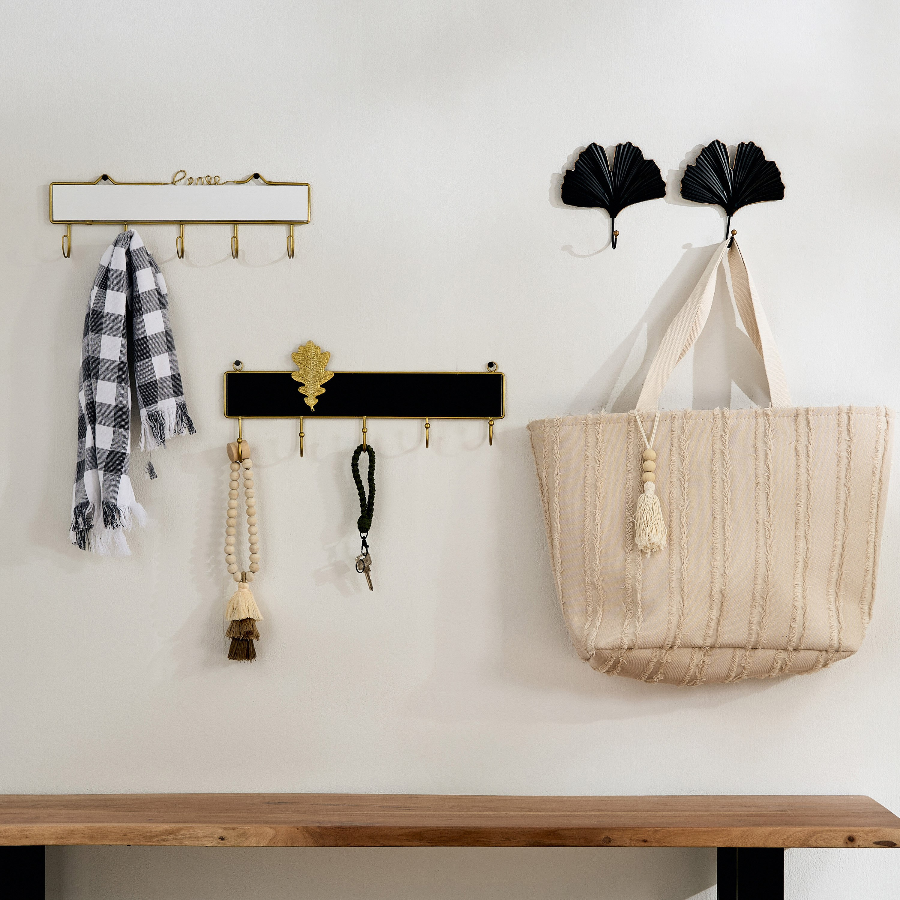 خطافات حديدية من كوستيلو - 40×18.5×4 سم-hbxdiningroom-decorandaccessories-hooks-image-4
